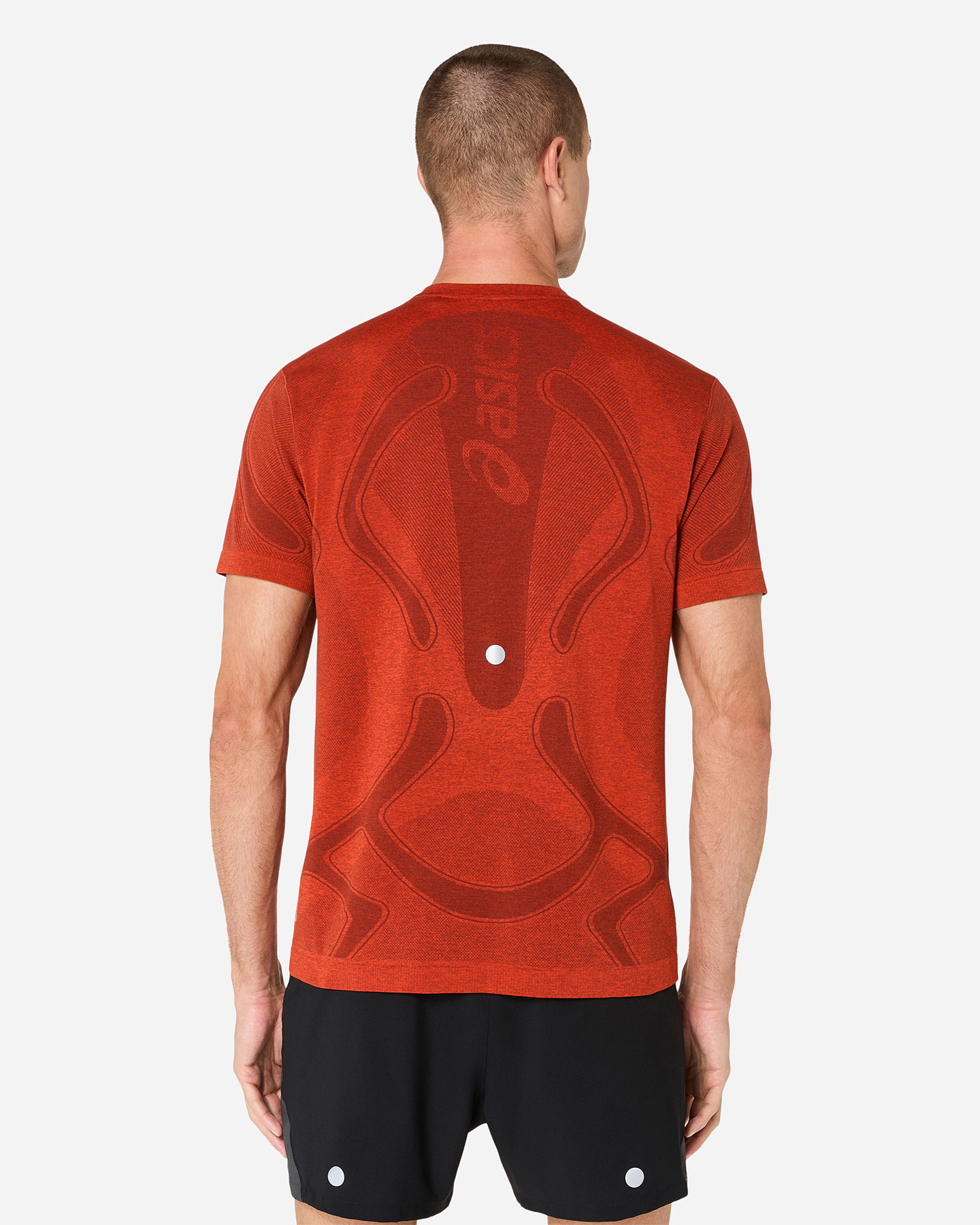 T-shirt running ASICS ROAD M - Rosso - 1 | Cisalfa Sport