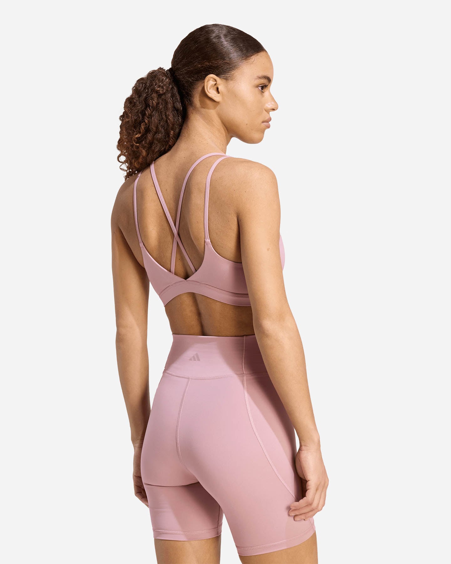 Bra training ADIDAS ALL ME ESSENTIAL W - Rosa - 3 | Cisalfa Sport