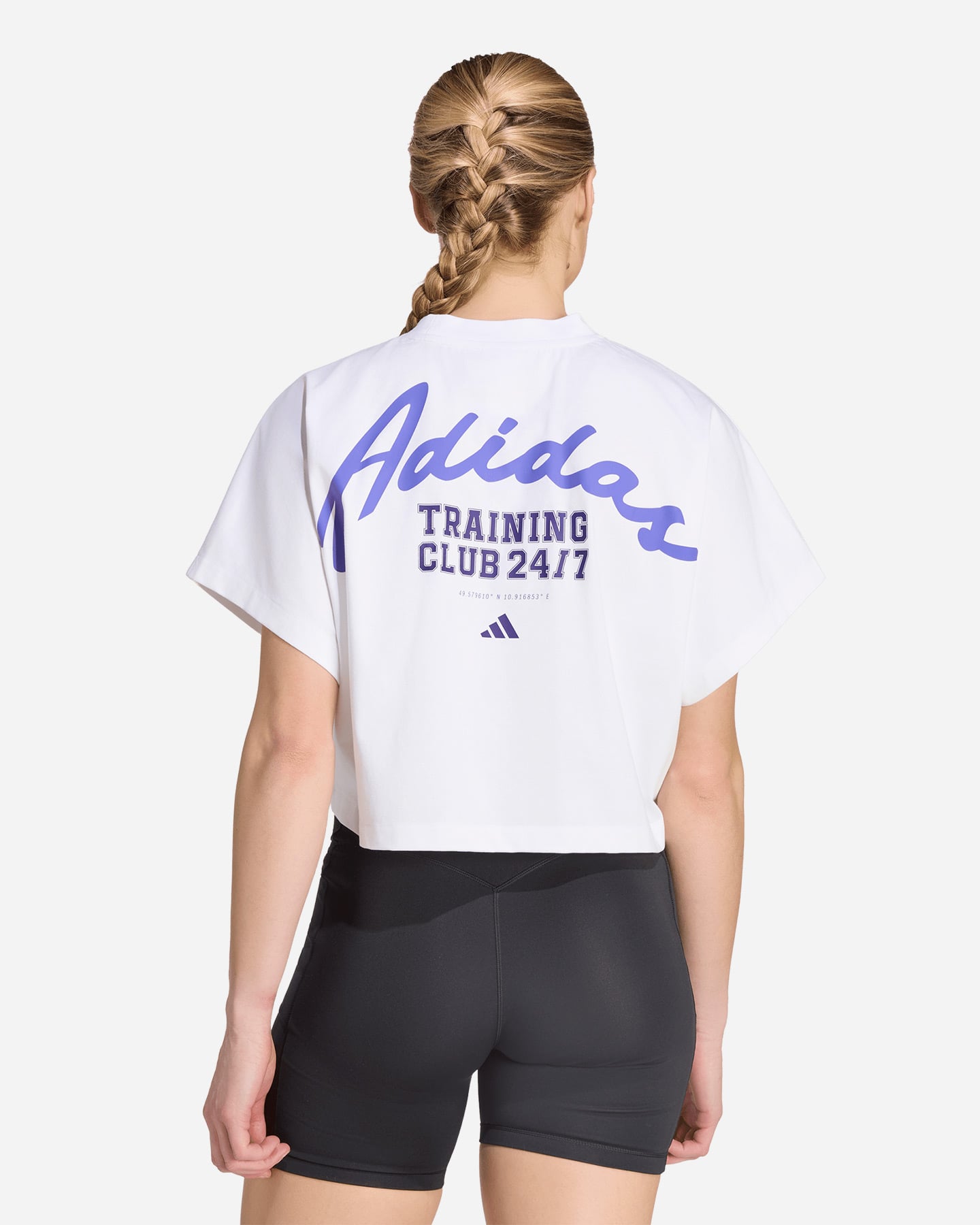T-shirt training ADIDAS PRIMELIFT WORKOUT GRAPHICS W - Bianco - 3 | Cisalfa Sport