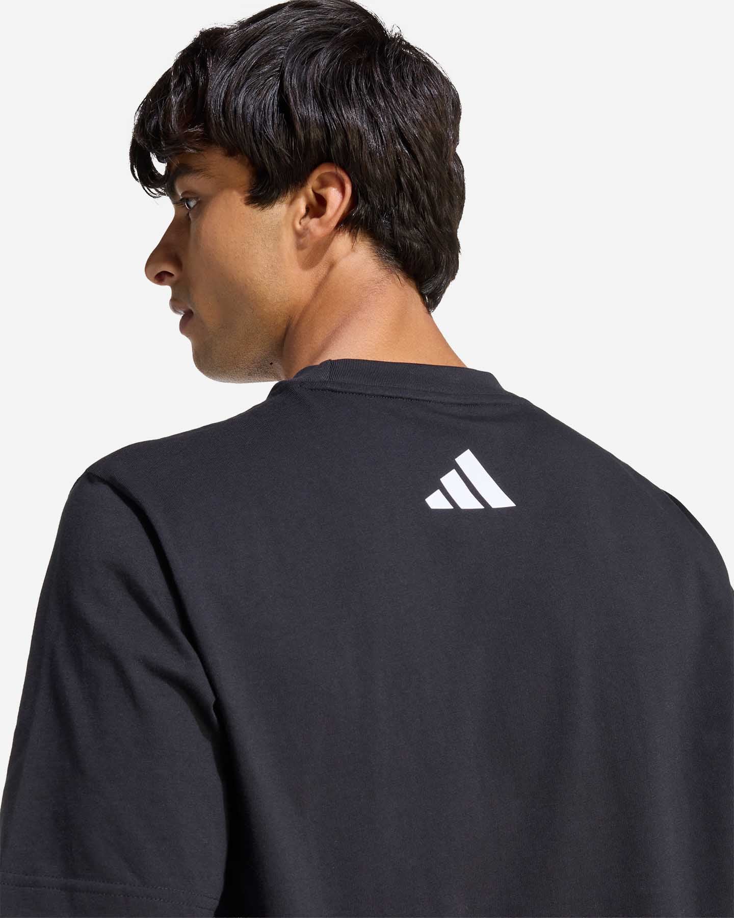 T-shirt ADIDAS MERCEDES TEAM DNA M - Nero - 5 | Cisalfa Sport
