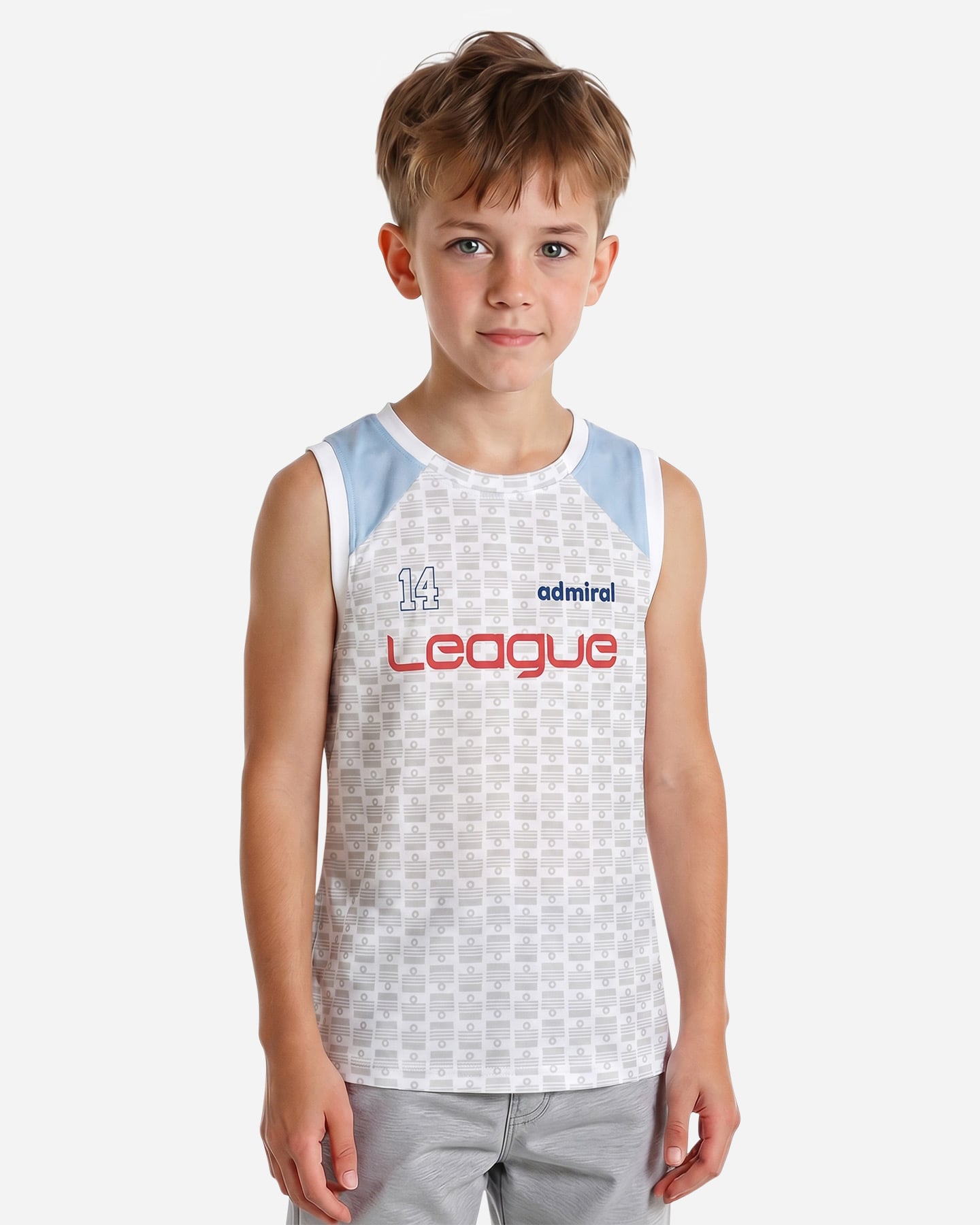 Canotta ADMIRAL ESSENTIAL COLLEGE JR - Bianco - 2 | Cisalfa Sport