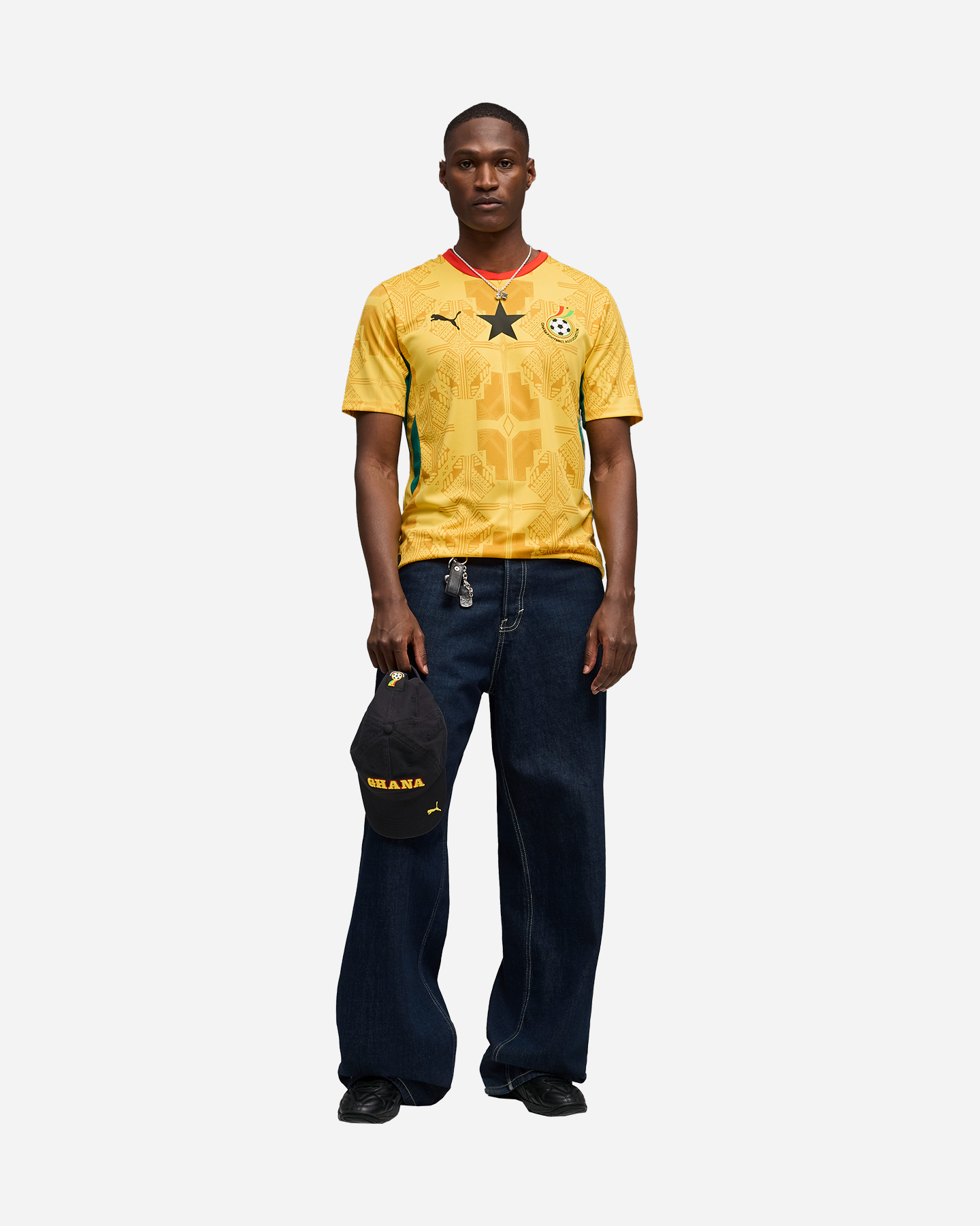 Maglia calcio ufficiale PUMA GHANA AWAY 26 M - Color mix - 2 | Cisalfa Sport