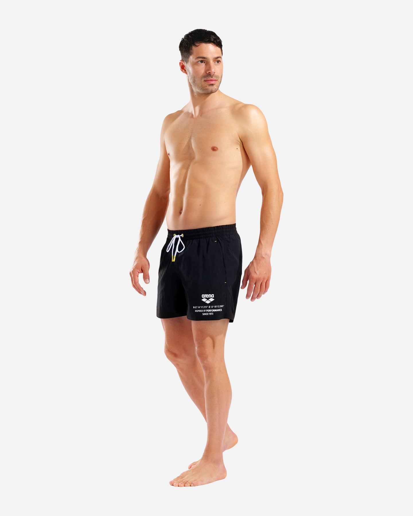 Boxer mare ARENA GRAPHIC M - Nero - 4 | Cisalfa Sport