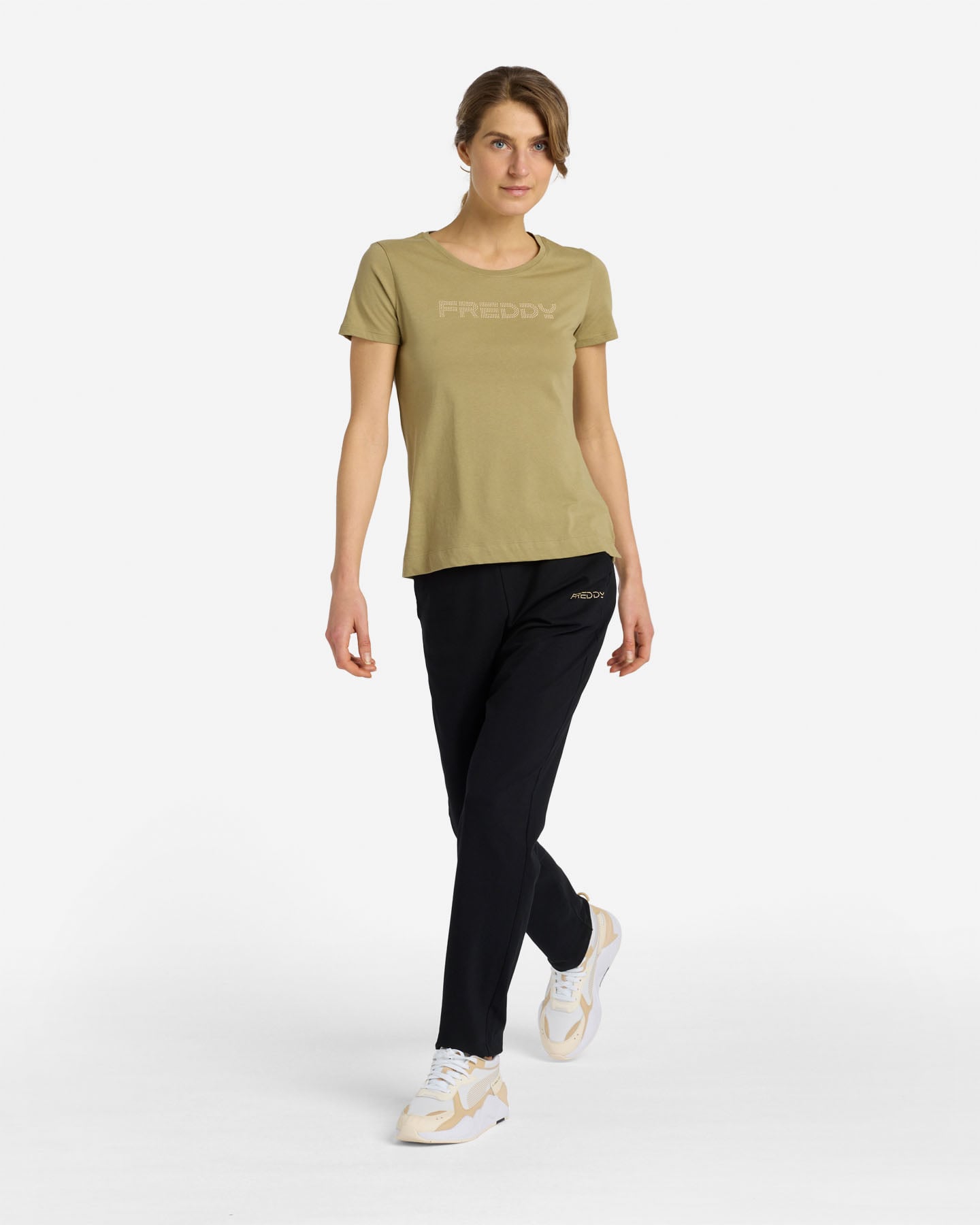 T-shirt FREDDY BIG LOGO W - Verde - 4 | Cisalfa Sport