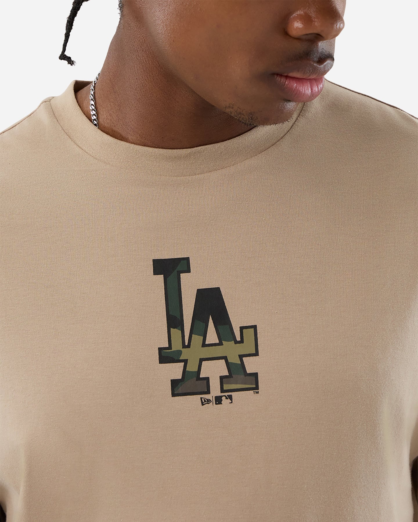T-shirt NEW ERA LOS ANGELES DODGERS MLB M - Beige - 2 | Cisalfa Sport