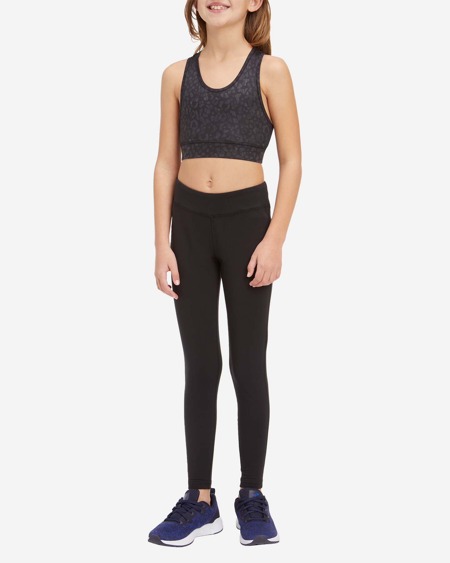 Leggings ENERGETICS MICROFIBRA JR - Nero - 3 | Cisalfa Sport