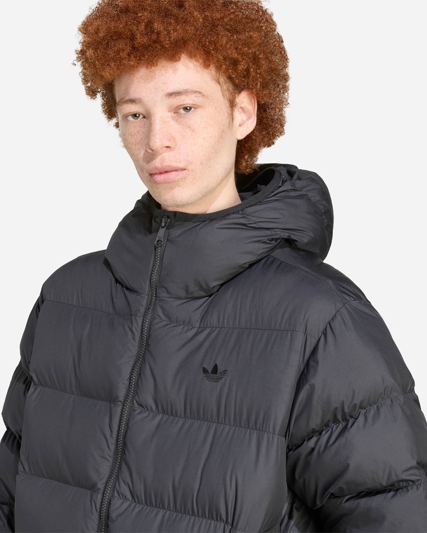 Giubbotto ADIDAS ORIGINALS PUFFER TREFOIL M - Nero - 4 | Cisalfa Sport