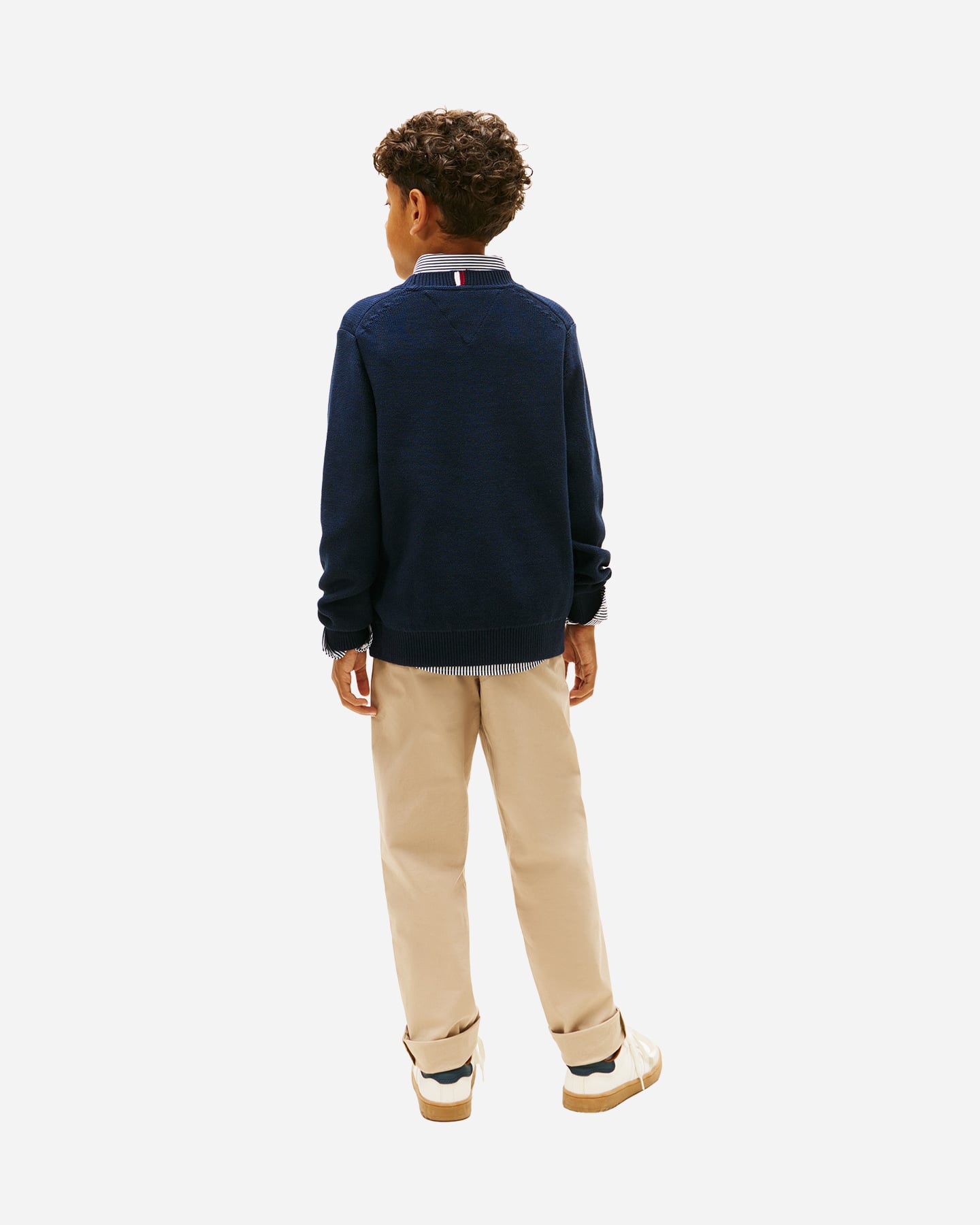 Maglione TOMMY HILFIGER MONOTYPE GRAPHIC JR - Blu Navy - 2 | Cisalfa Sport