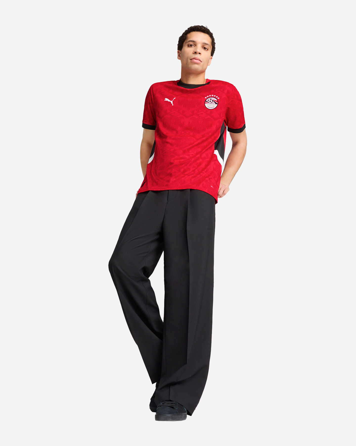 Maglia calcio ufficiale PUMA EGITTO HOME REPLICA M - Color mix - 4 | Cisalfa Sport