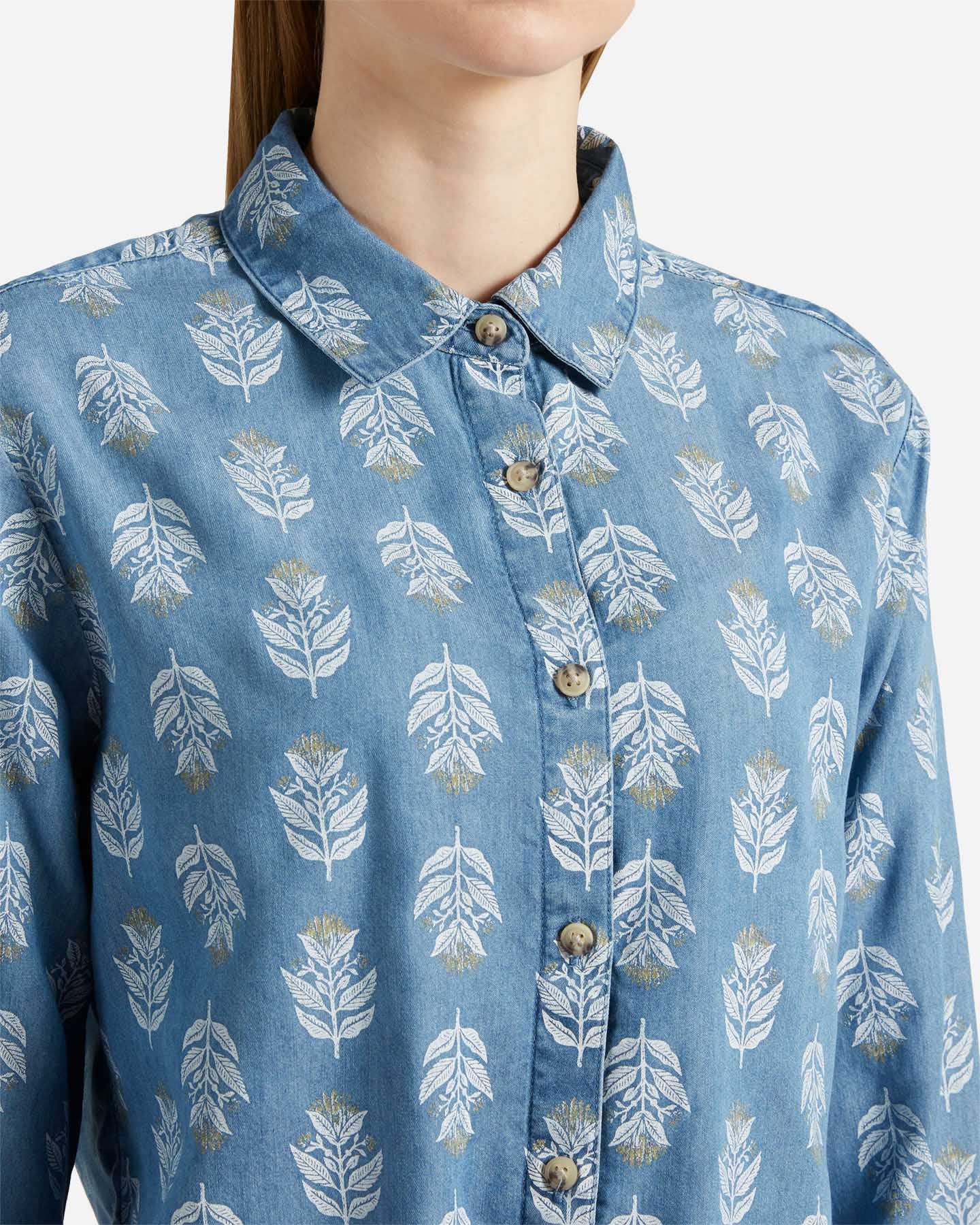 Camicia MISTRAL ETNIC COLLECTION W - Denim - 4 | Cisalfa Sport