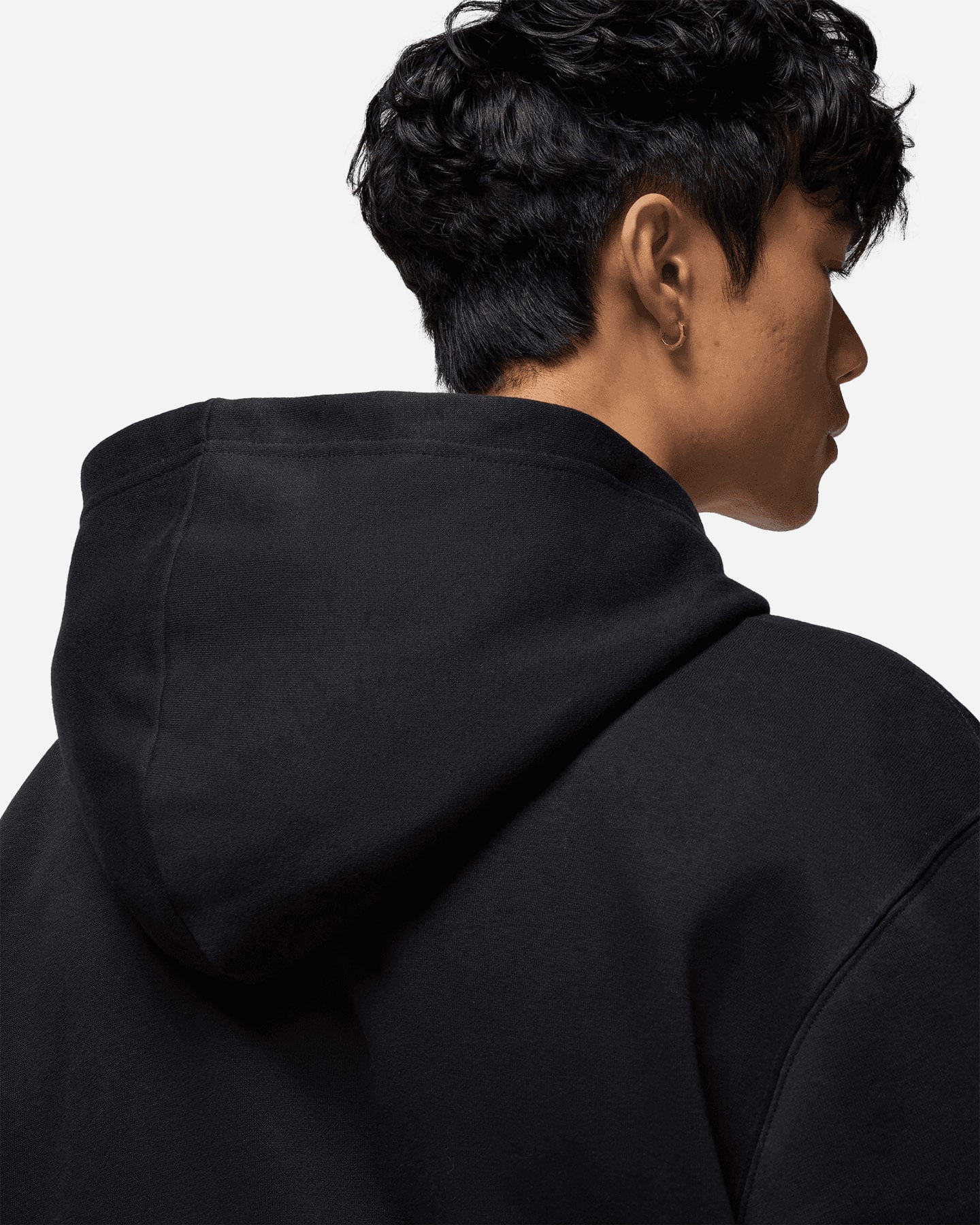 Felpa NIKE JORDAN BIG LOGO M - Nero - 4 | Cisalfa Sport