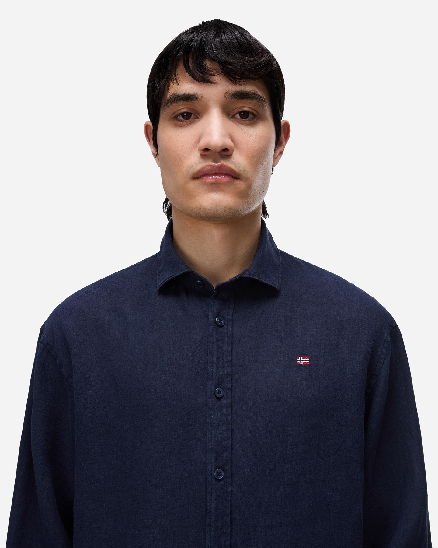 Camicia NAPAPIJRI CLASSIC M - Blu - 4 | Cisalfa Sport
