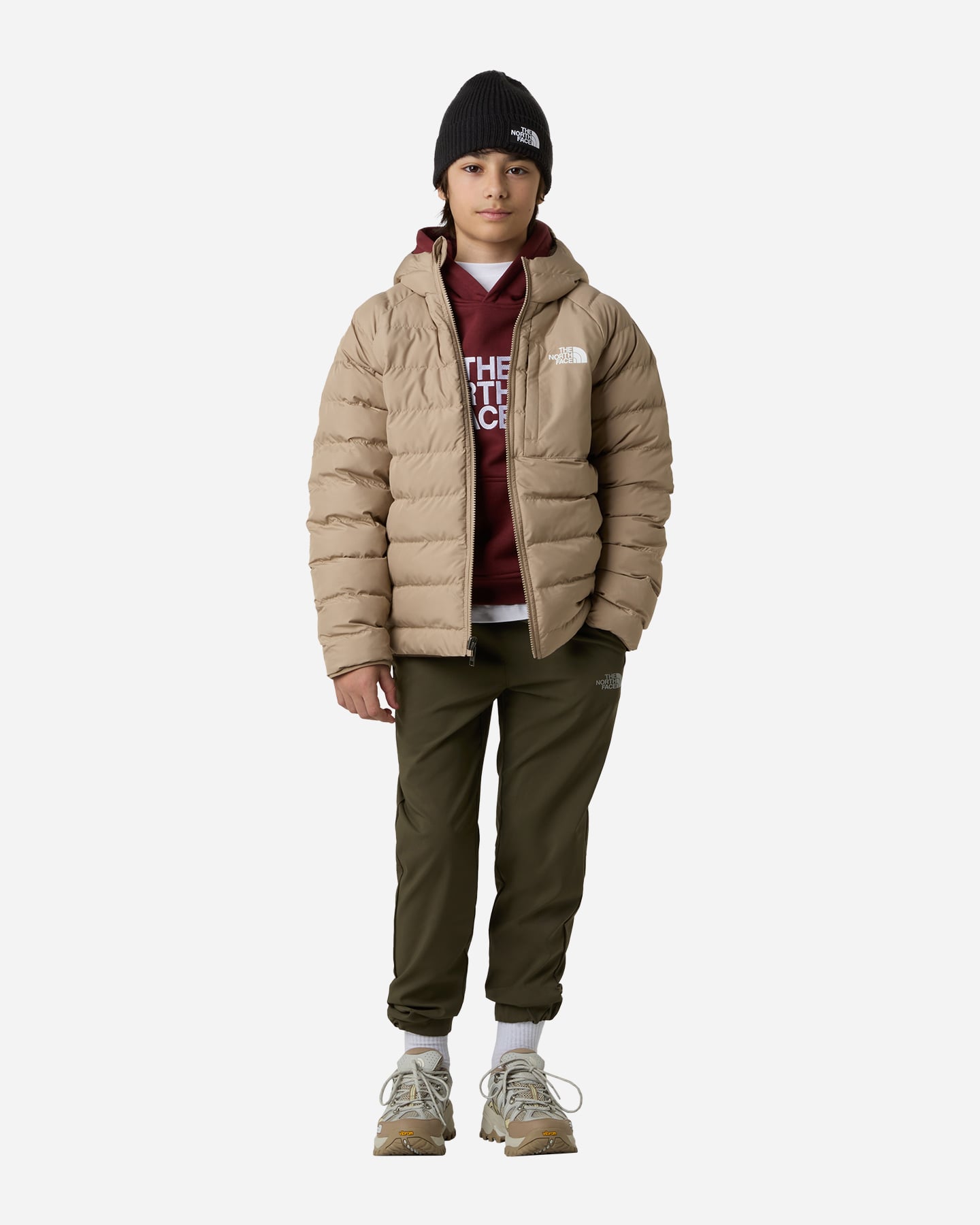 Giubbotto THE NORTH FACE PERRITO REVERS JR - Grigio - 5 | Cisalfa Sport