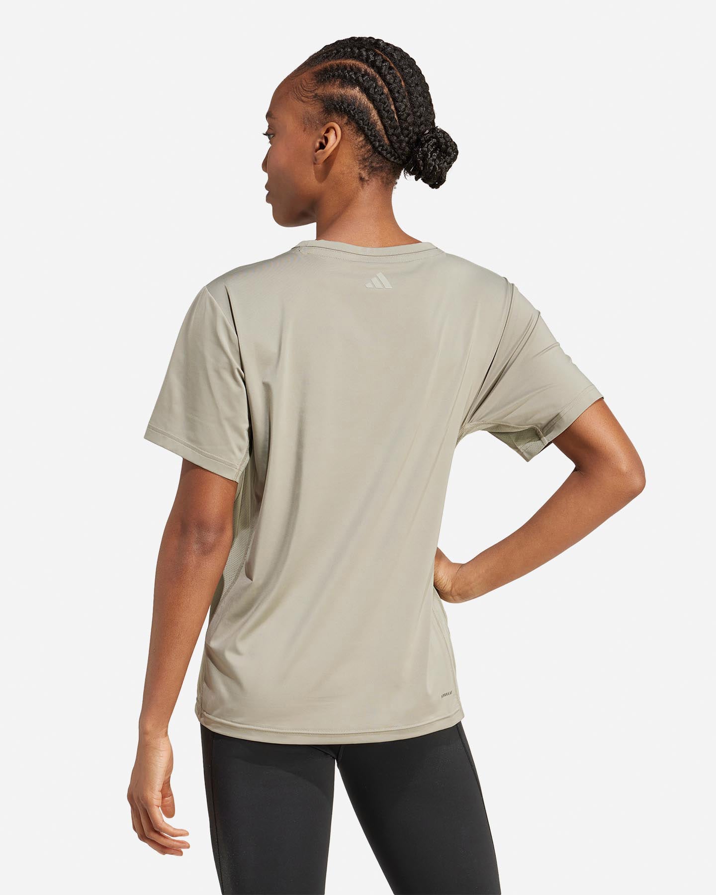 T-shirt training ADIDAS BIG LOGO W - Verde - 2 | Cisalfa Sport
