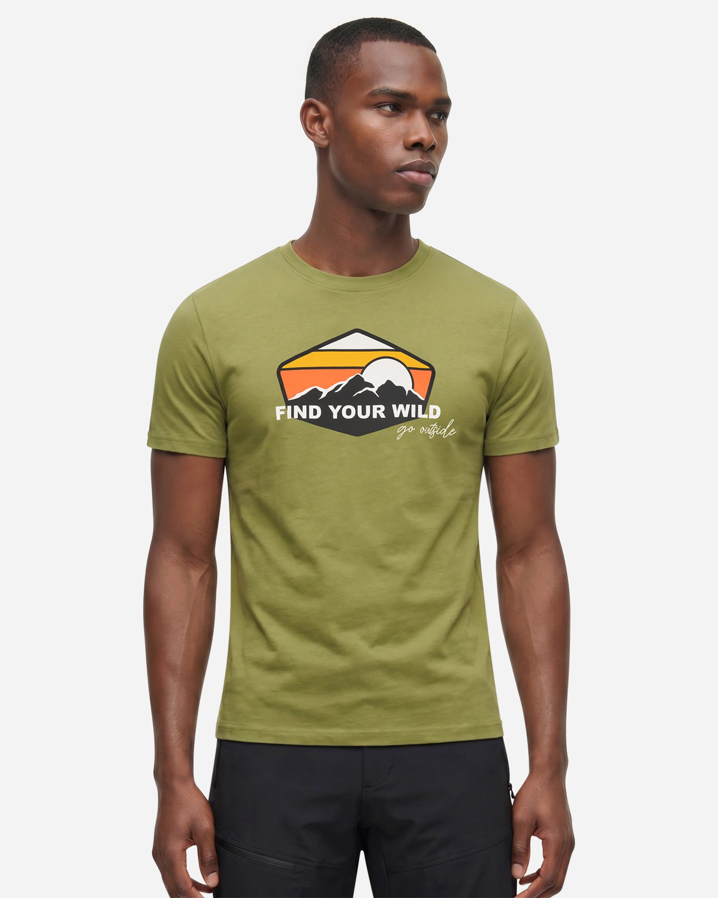 T-shirt 8848 ESSENTIAL M - Verde - 2 | Cisalfa Sport