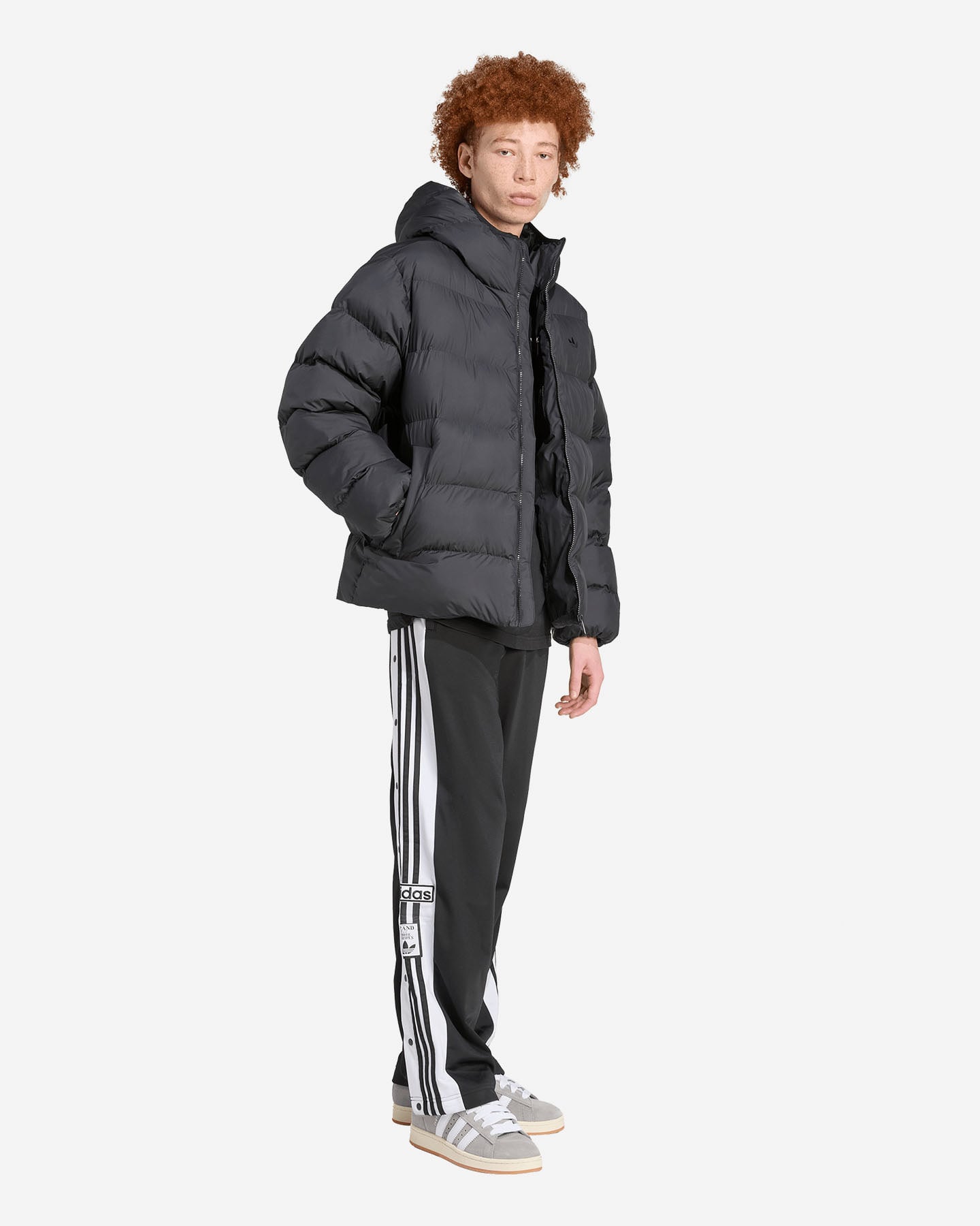 Giubbotto ADIDAS ORIGINALS PUFFER TREFOIL M - Nero - 3 | Cisalfa Sport