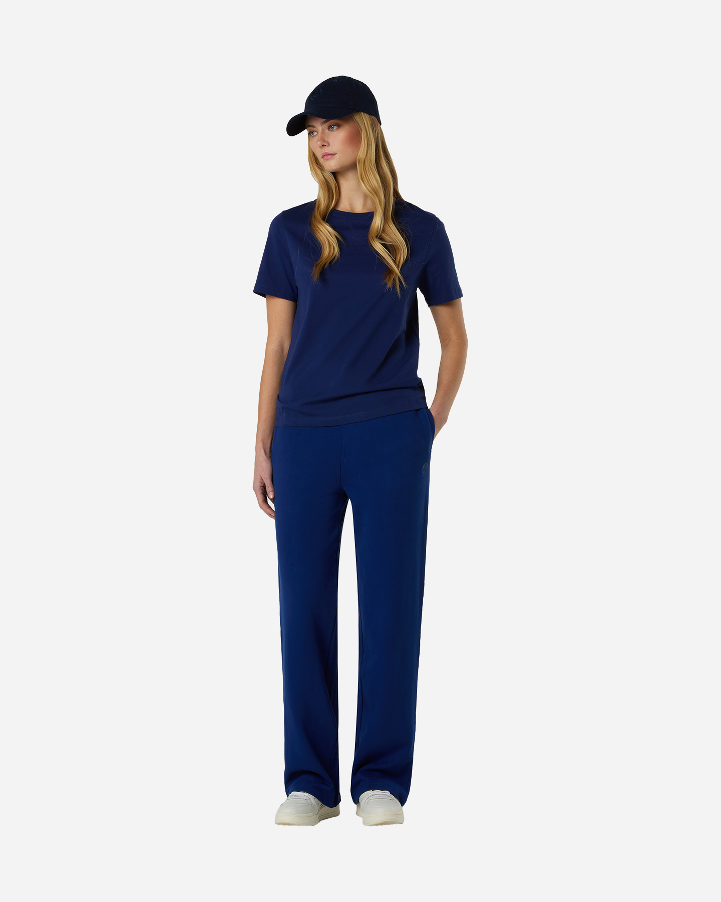 T-shirt NORTH SAILS LINEAR LOGO W - Blu - 3 | Cisalfa Sport