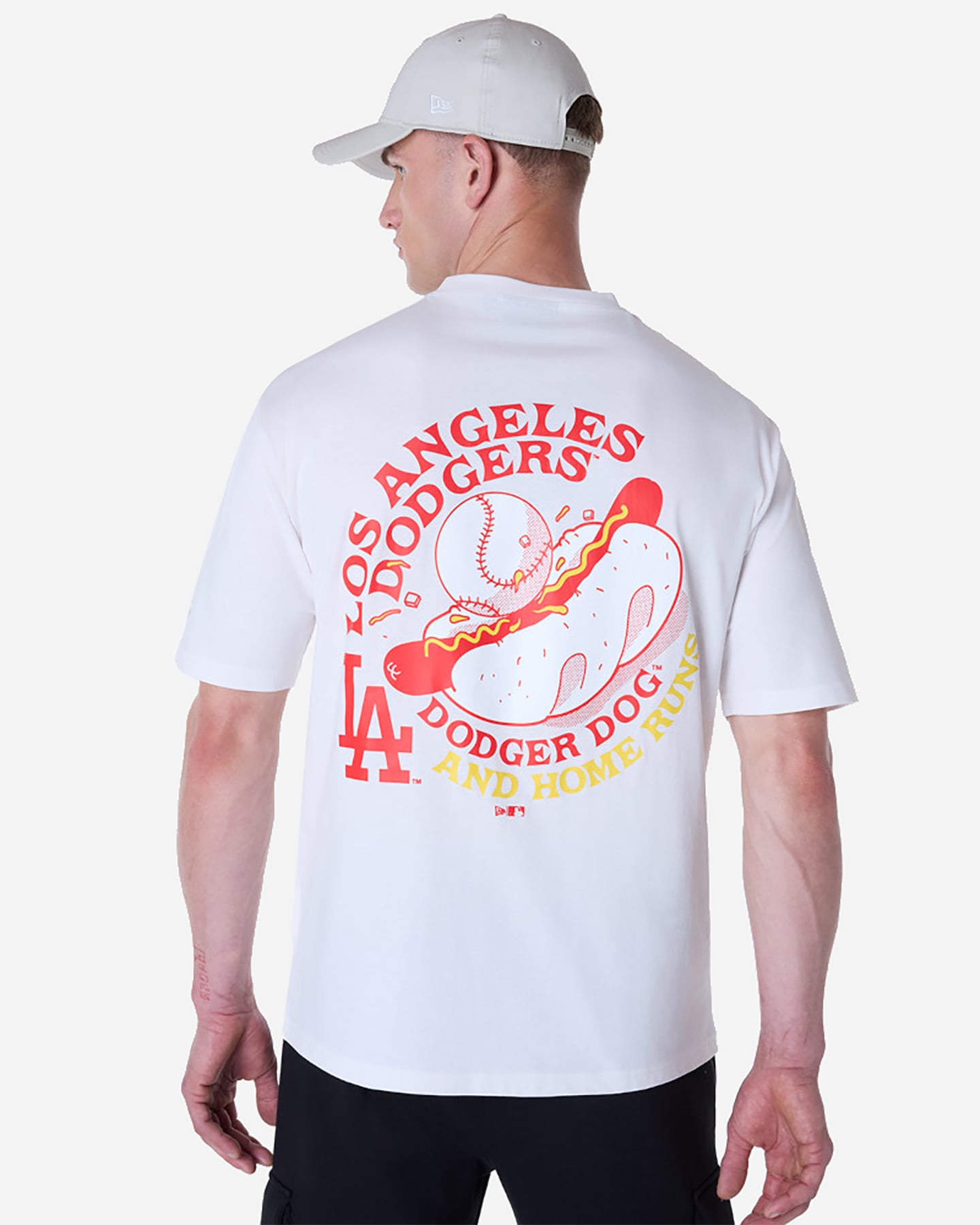 T-shirt NEW ERA MLB LEAGUE LOS ANGELES DODGERS M - Bianco - 1 | Cisalfa Sport