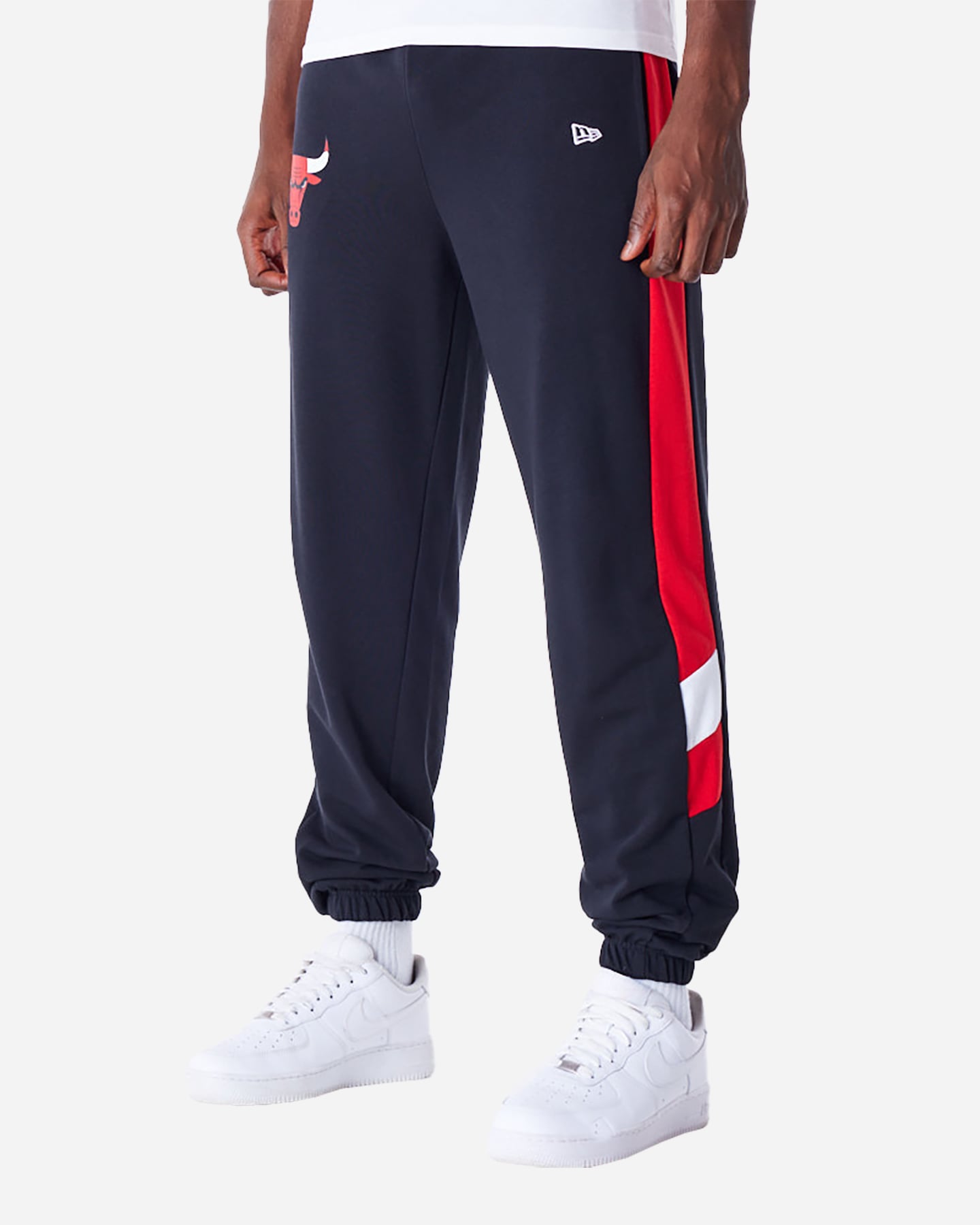 Pantaloni nba NEW ERA PANEL BULLS JOGGER M - Nero - 1 | Cisalfa Sport