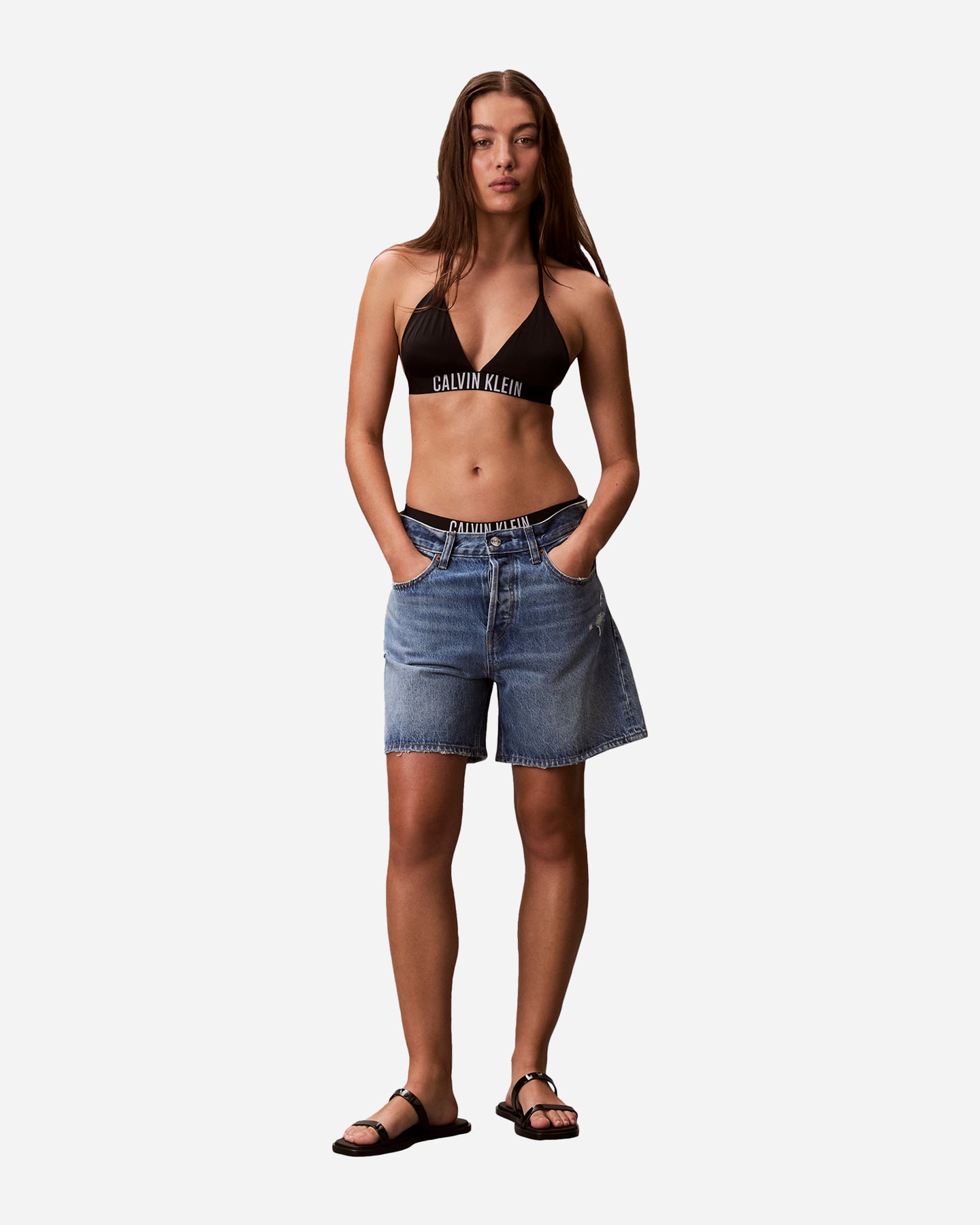 Reggiseno mare CALVIN KLEIN JEANS CLASSIC W - Nero - 2 | Cisalfa Sport