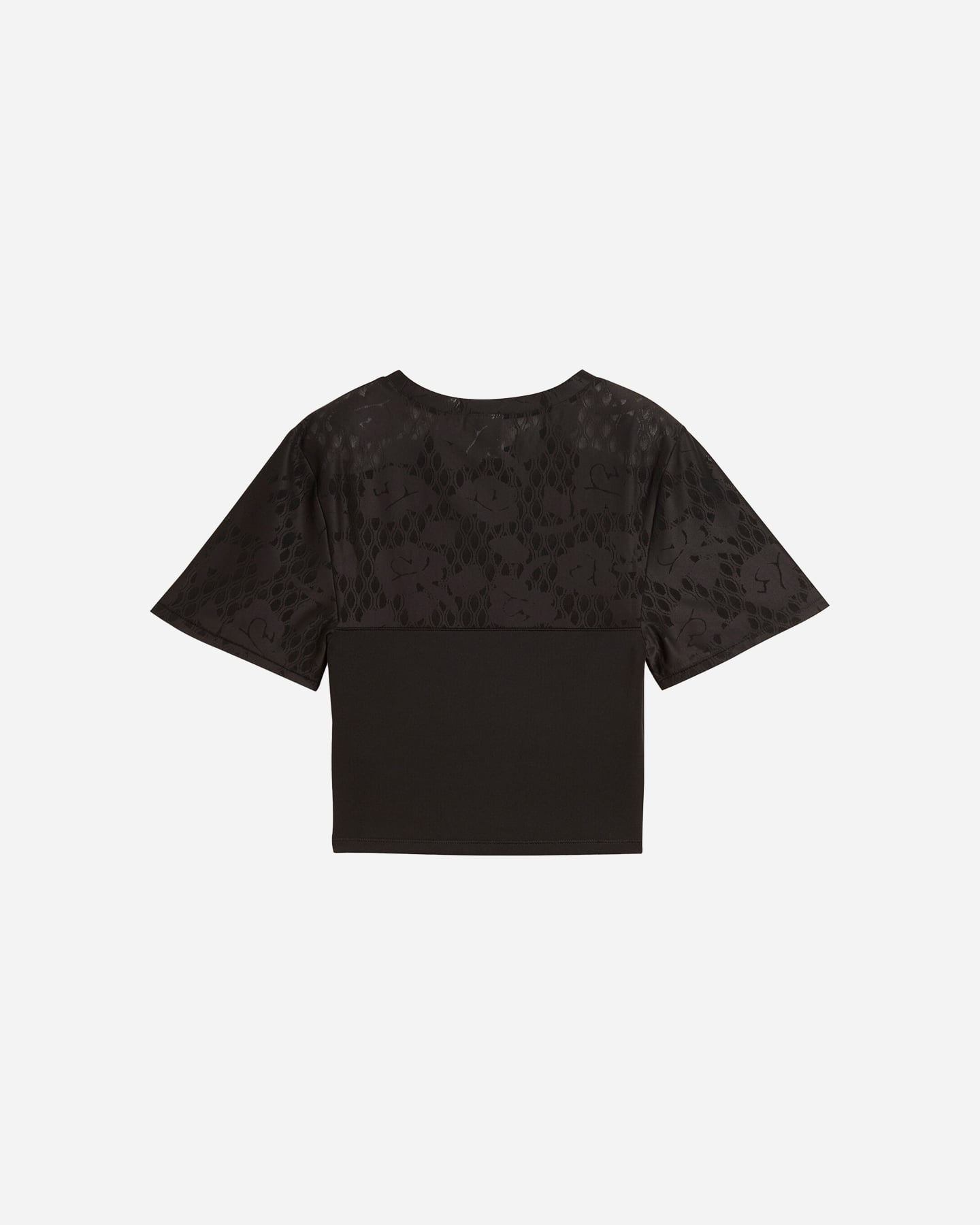 T-shirt training PUMA CROP W - Nero - 1 | Cisalfa Sport