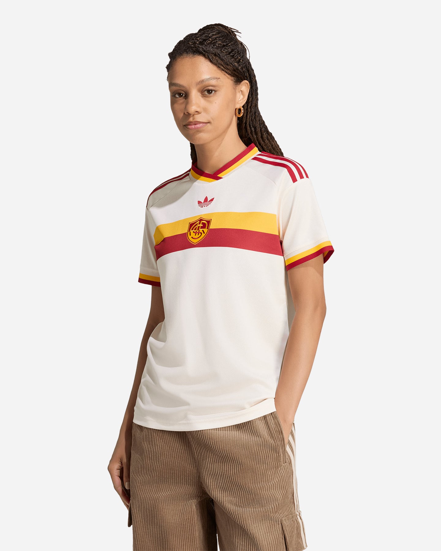 Maglia calcio ufficiale ADIDAS AS ROMA AWAY 26-27 W - 2 | Cisalfa Sport