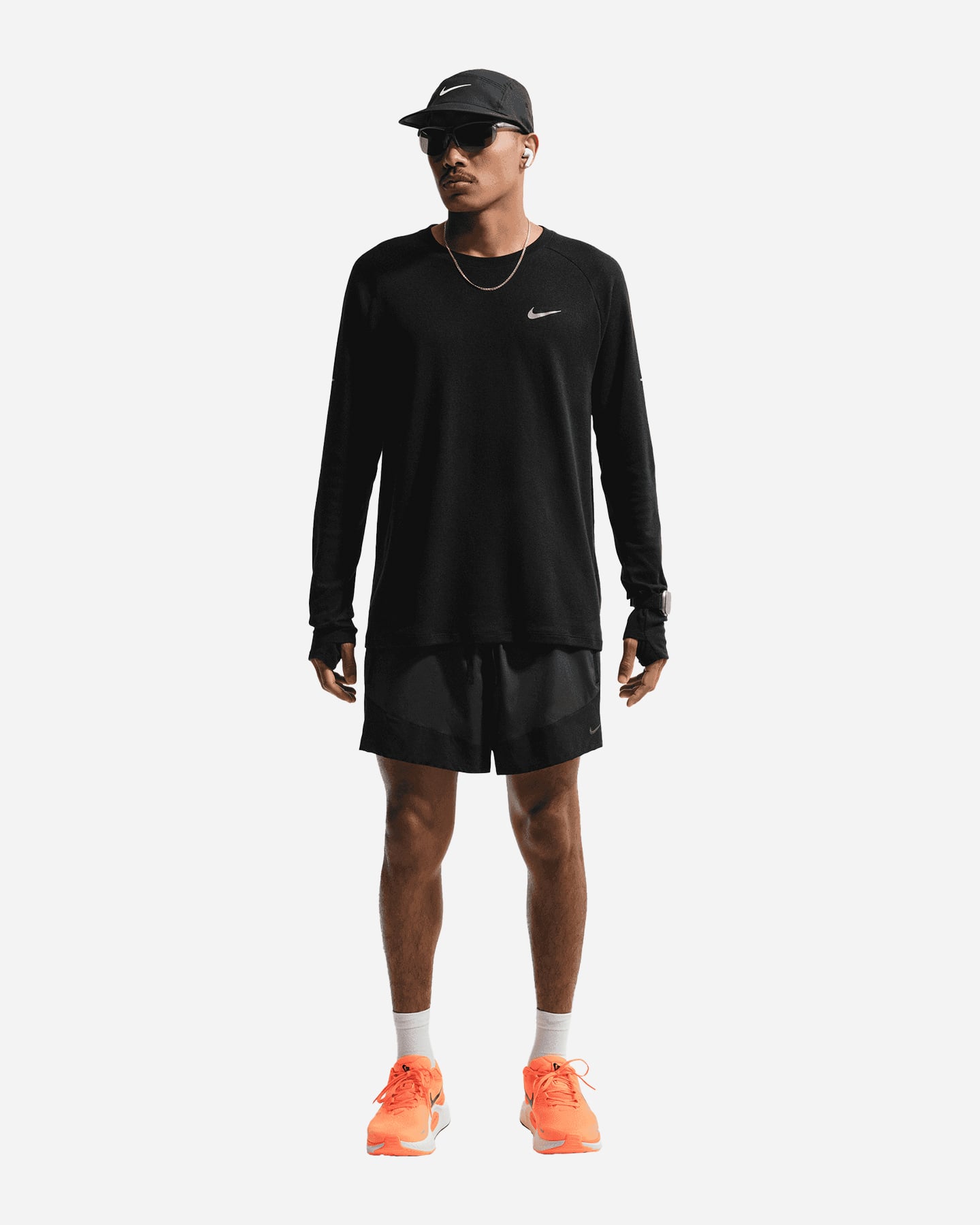 Short running NIKE STRIDE 5 M - Nero - 1 | Cisalfa Sport