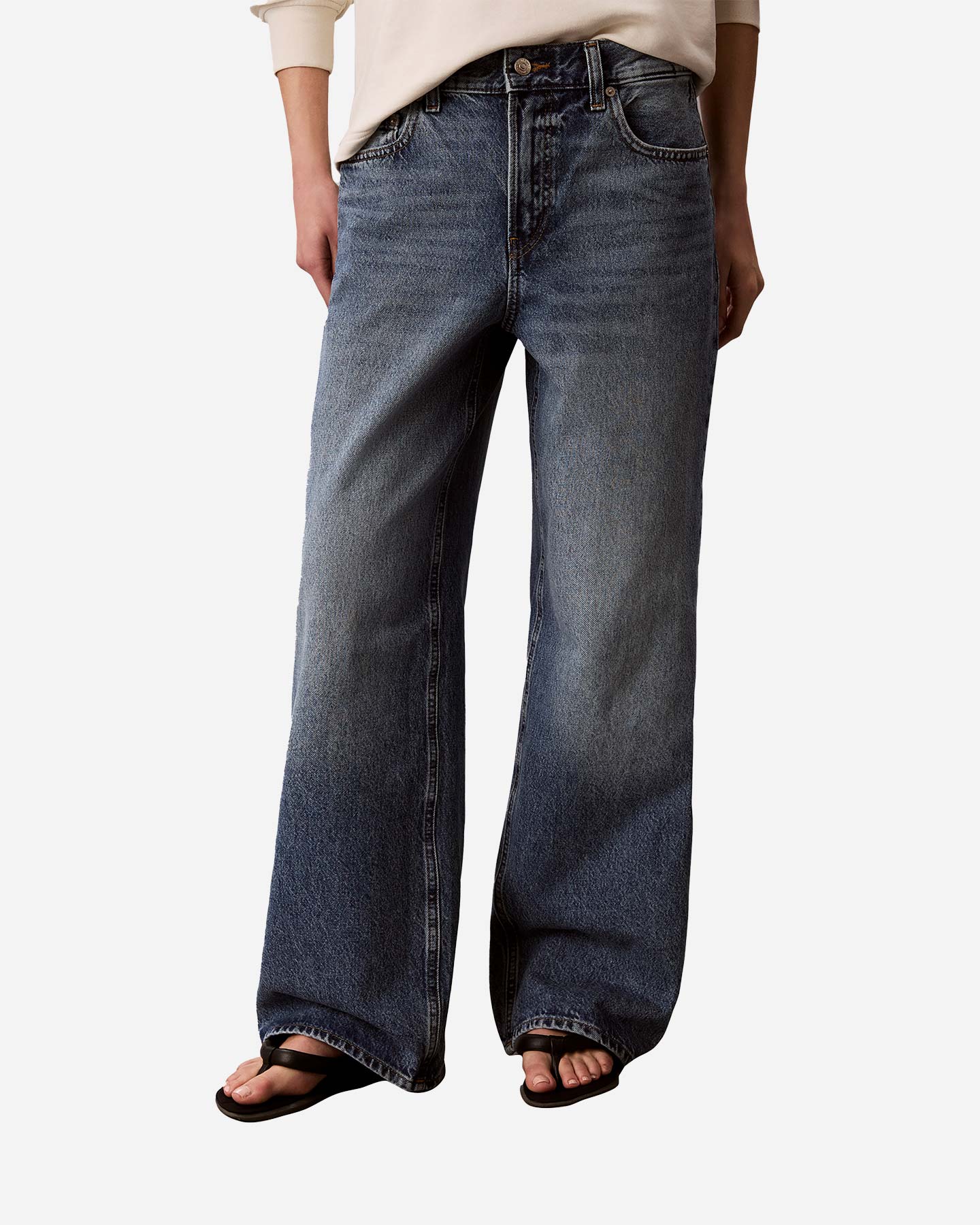 Jeans CALVIN KLEIN JEANS LOW RISE W - Denim - 1 | Cisalfa Sport