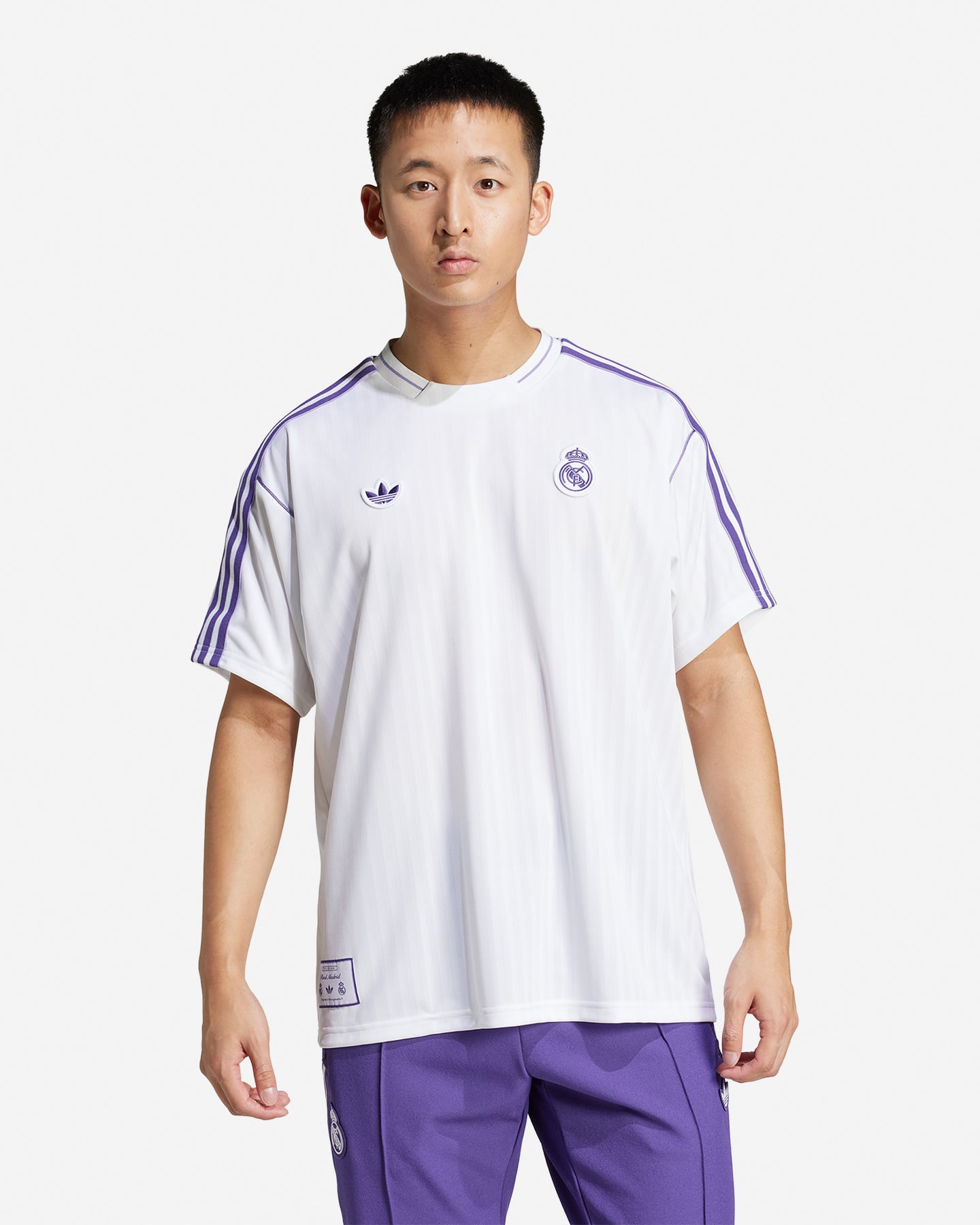 Abbigliamento calcio ufficiale ADIDAS REAL MADRID ICON M - Bianco - 2 | Cisalfa Sport