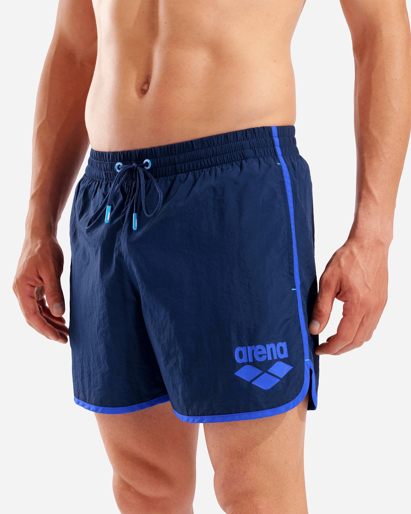 Boxer mare ARENA BIG LOGO M - Blu - 3 | Cisalfa Sport