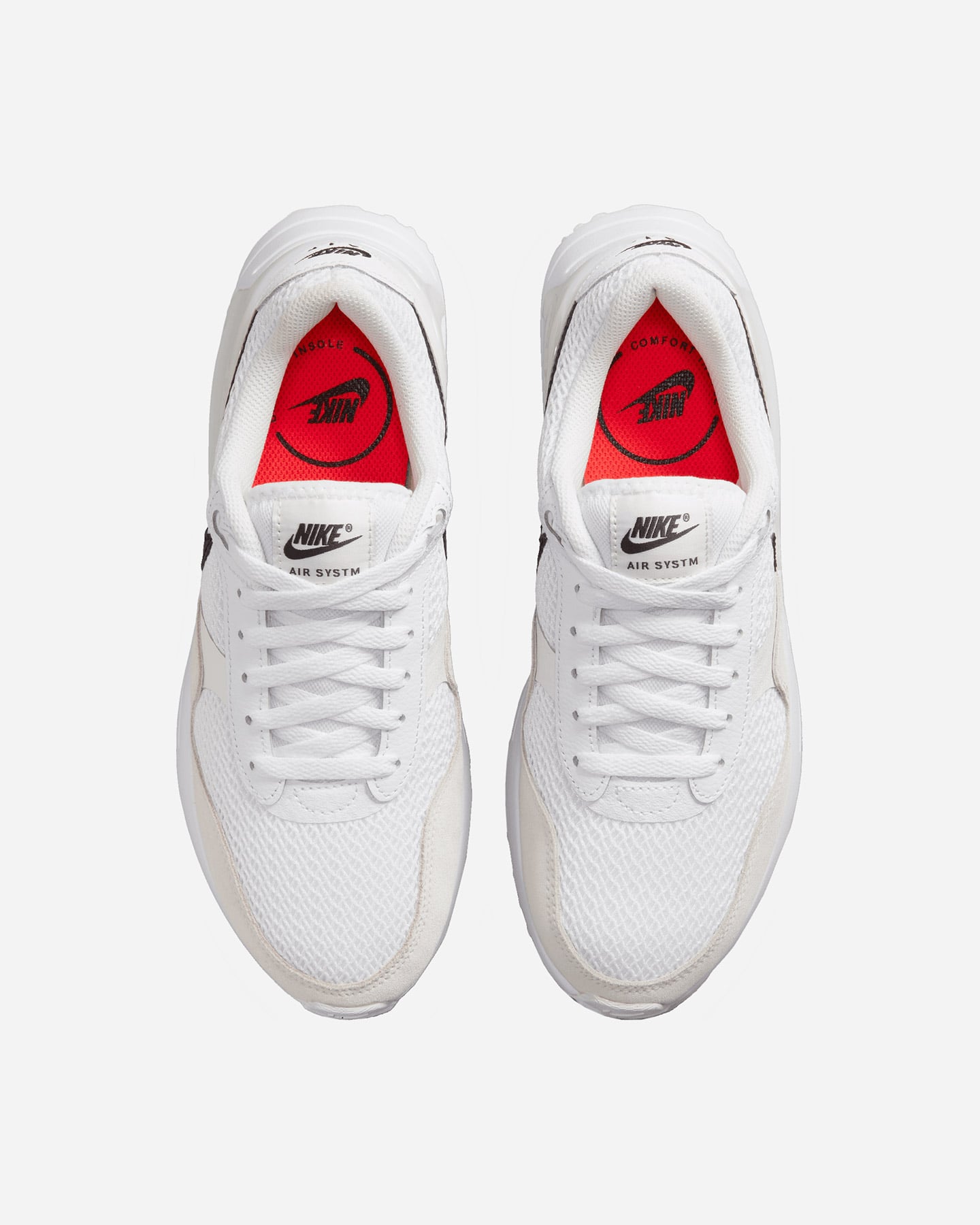 Scarpe sneakers NIKE AIR MAX SYSTM W - Bianco - 3 | Cisalfa Sport