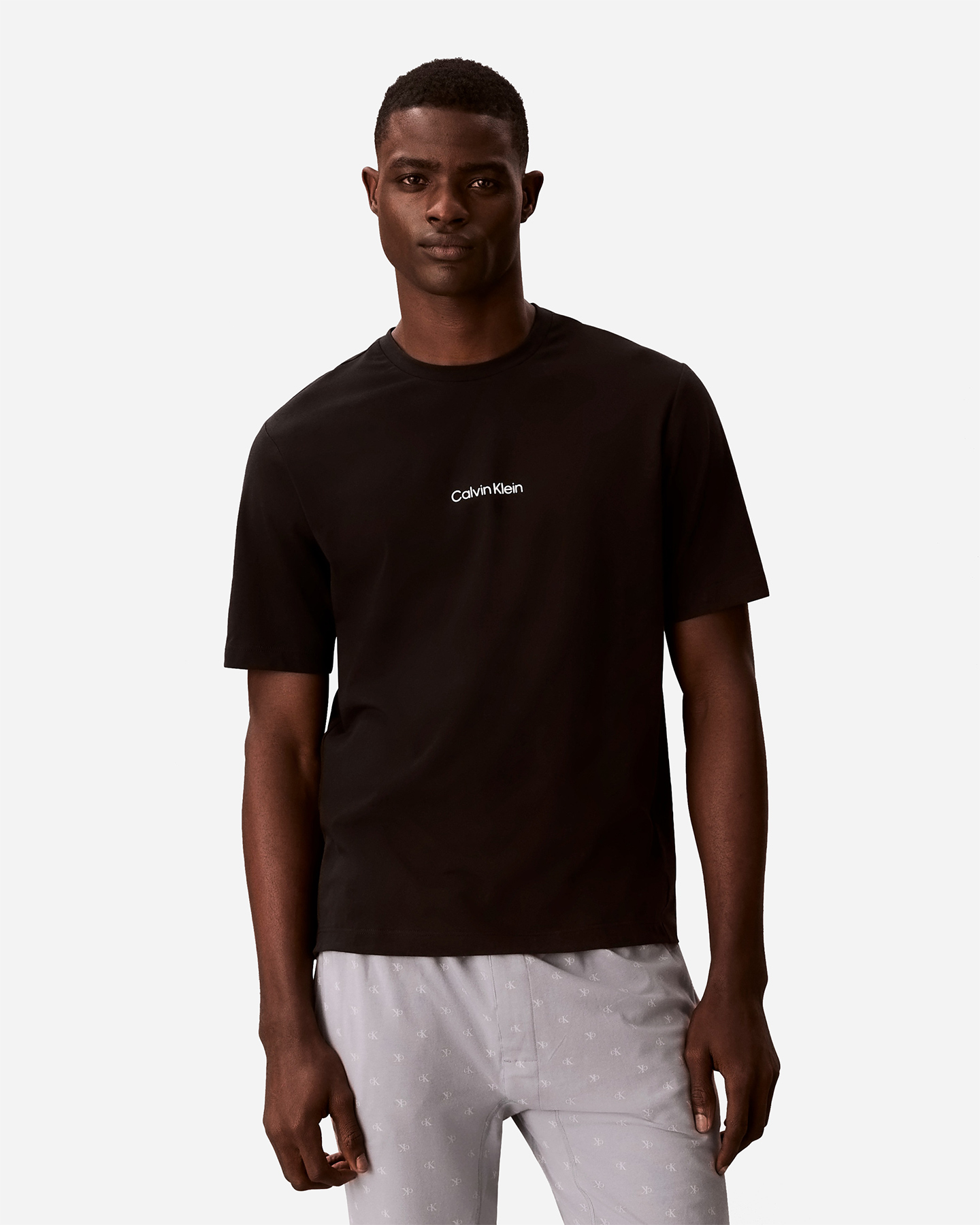 T-shirt CALVIN KLEIN JEANS SMALL LOGO M - Nero - 1 | Cisalfa Sport