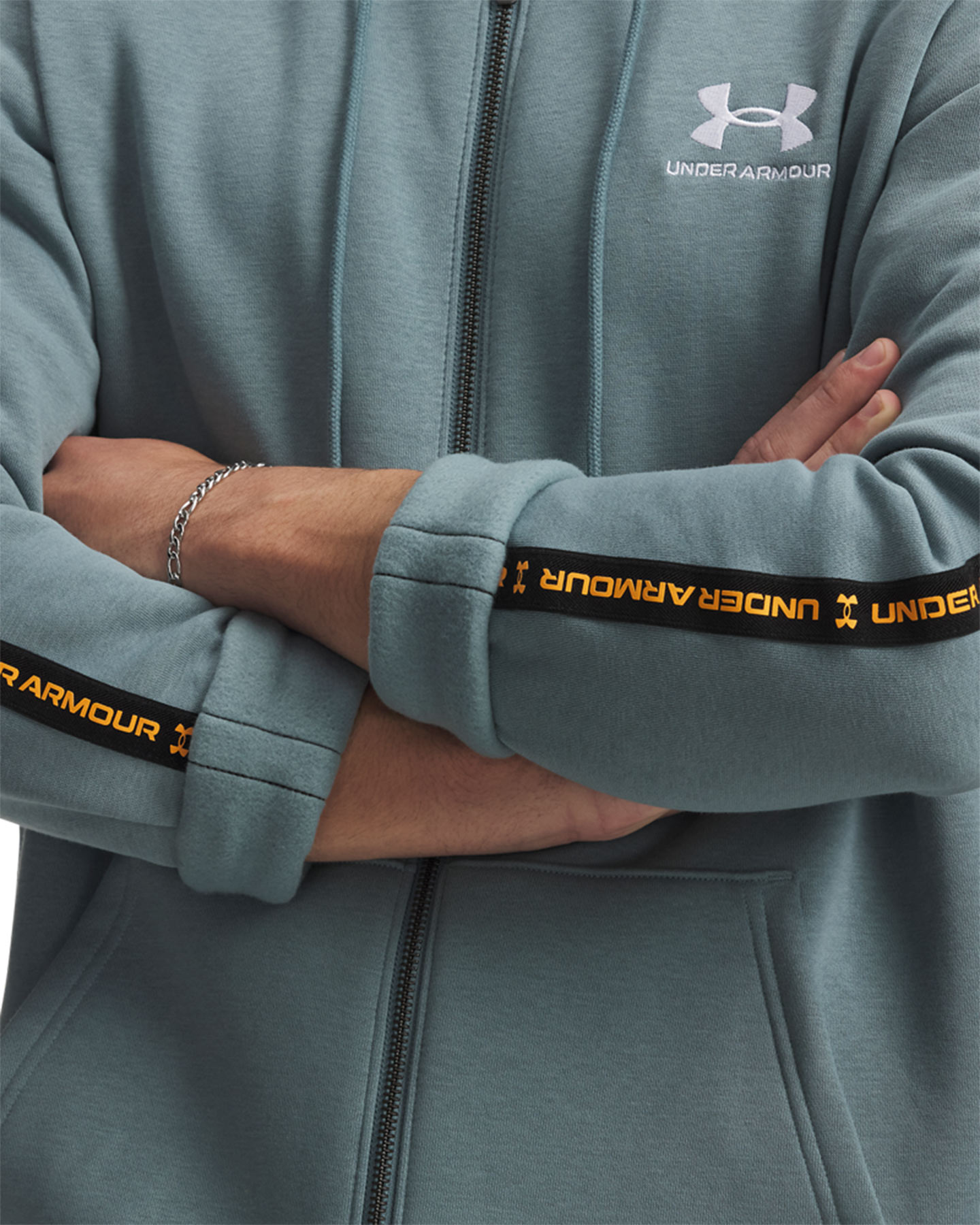 Felpa UNDER ARMOUR TAPE M - Azzurro - 2 | Cisalfa Sport