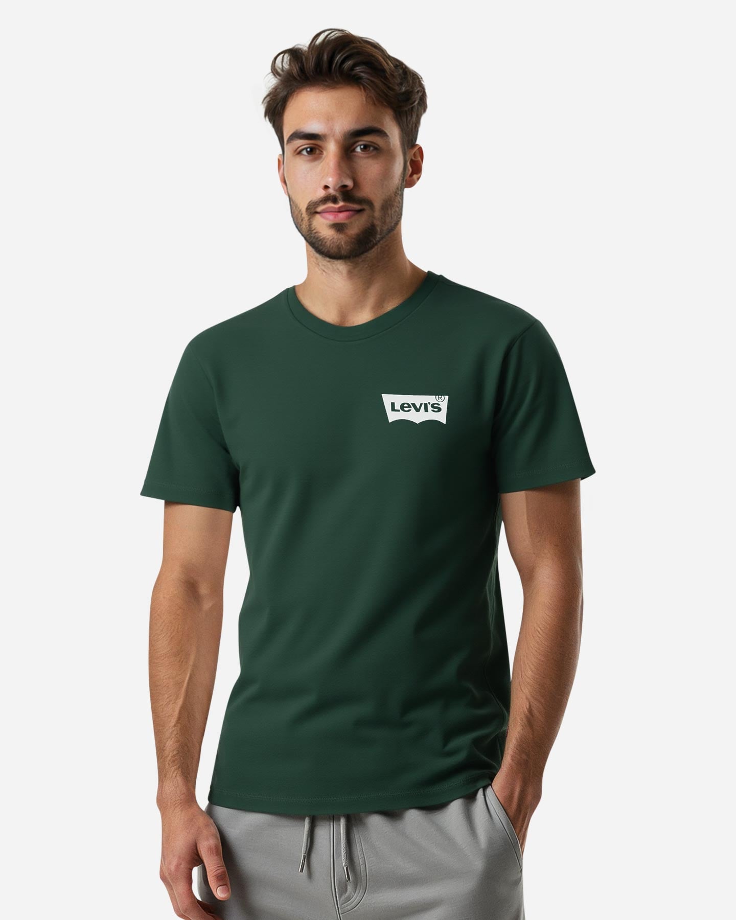 T-shirt LEVI'S LOGO BATWING M - Verde - 3 | Cisalfa Sport