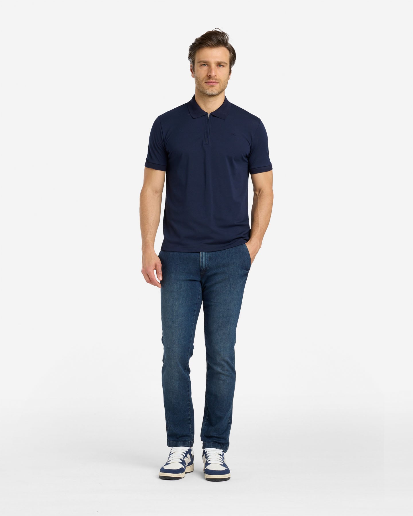 Polo BEST COMPANY NEXT 24/7 M - Blu - 4 | Cisalfa Sport