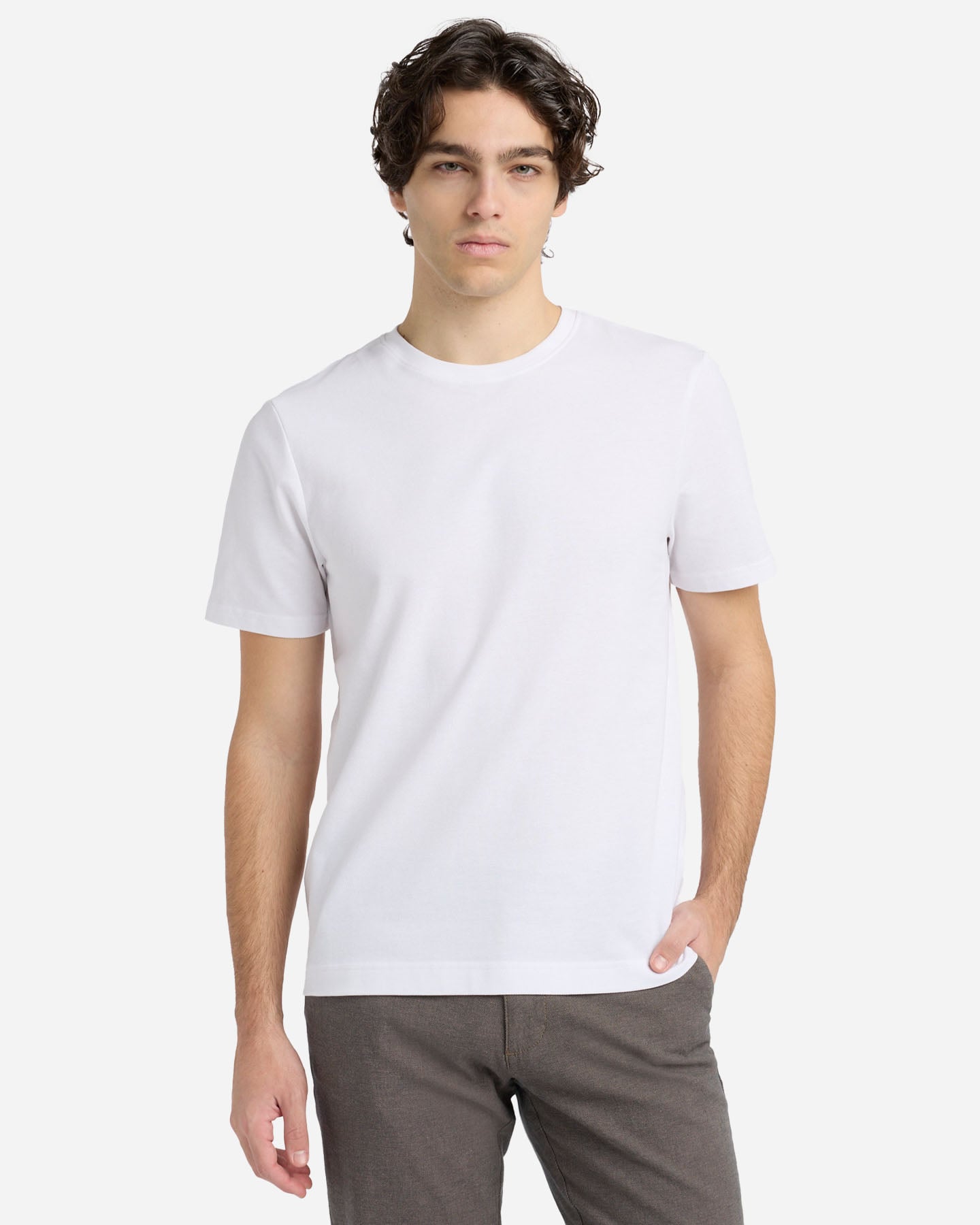 T-shirt DACK'S ESSENTIAL M - Bianco - 1 | Cisalfa Sport