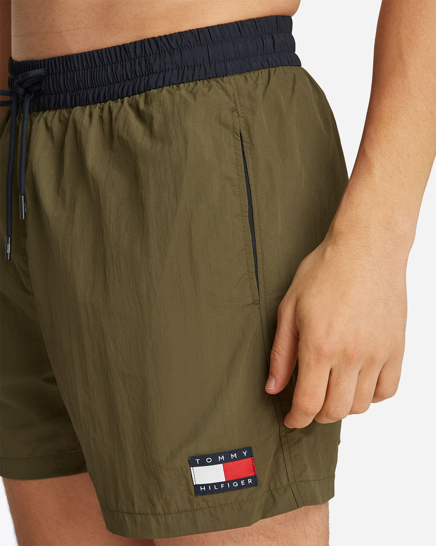 Boxer mare TOMMY HILFIGER BOXER CINTURA BICOLOR M - Verde - 4 | Cisalfa Sport