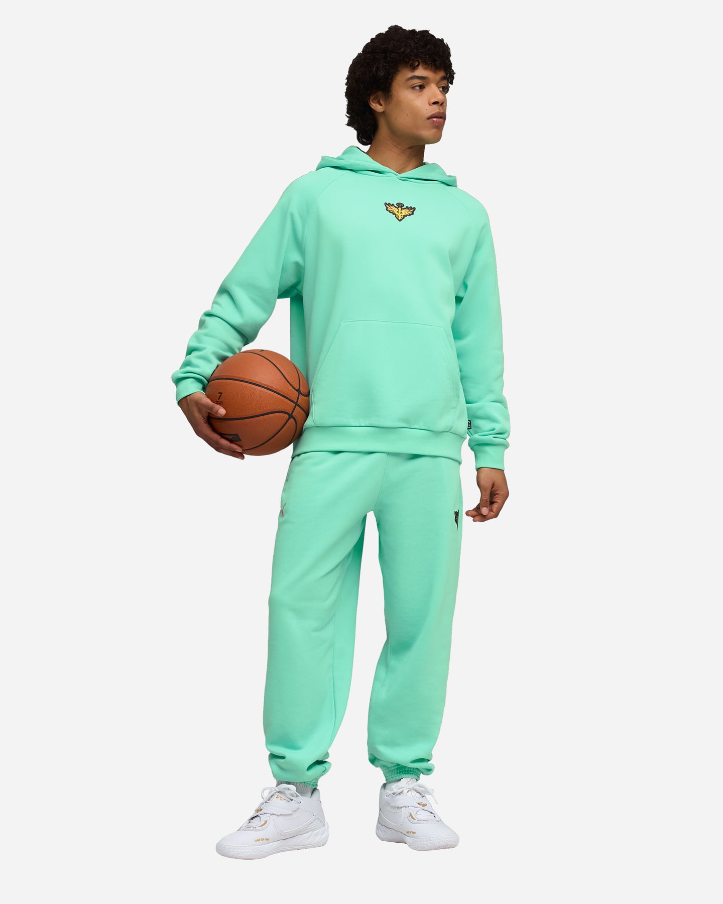 Felpa PUMA MELO ALWAYZ ON M - Verde - 3 | Cisalfa Sport