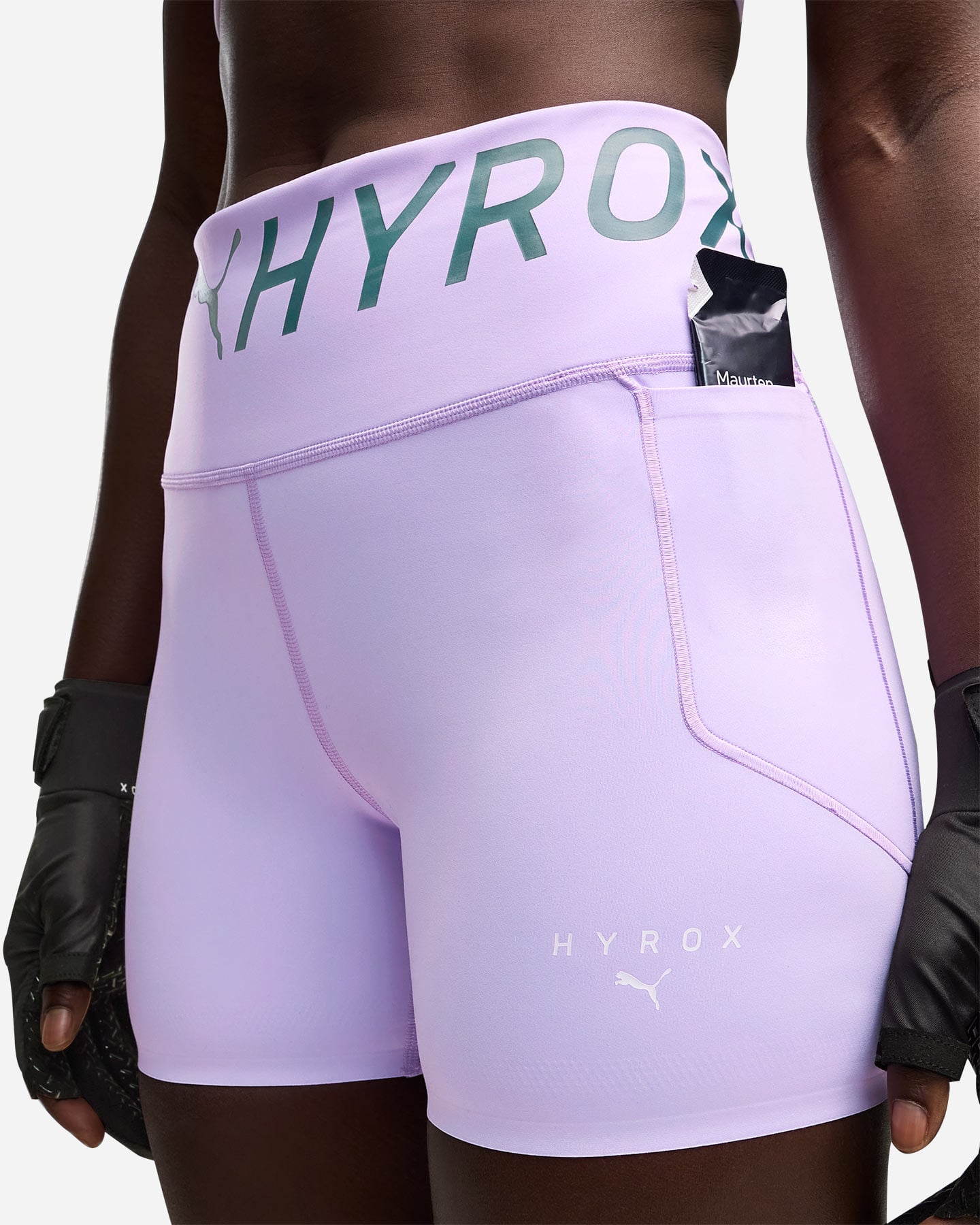 Short training PUMA HYROX PWRMODE W - Lilla - 5 | Cisalfa Sport