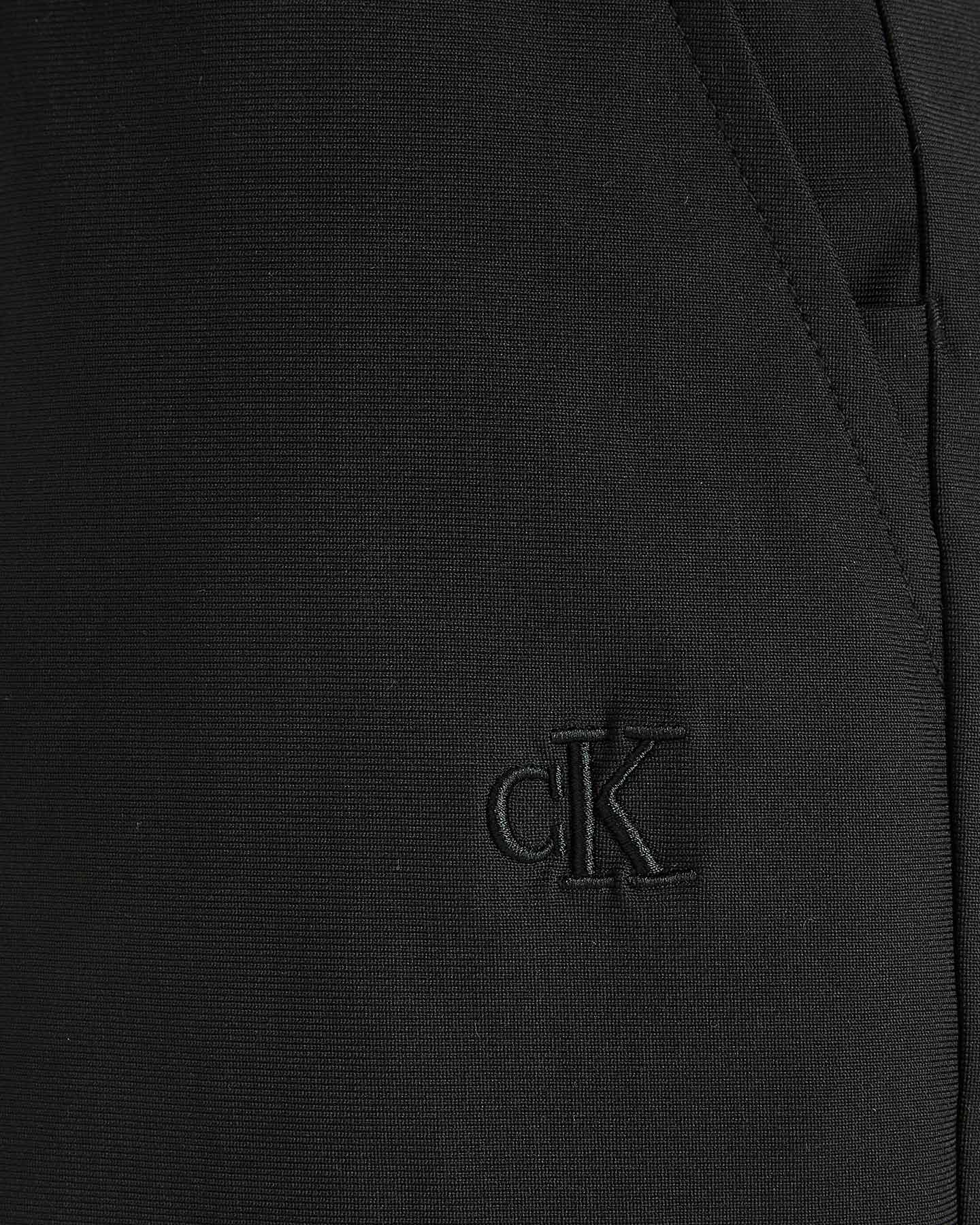 Pantalone CALVIN KLEIN JEANS DRY KNIT PARACHUTE JR - Nero - 5 | Cisalfa Sport