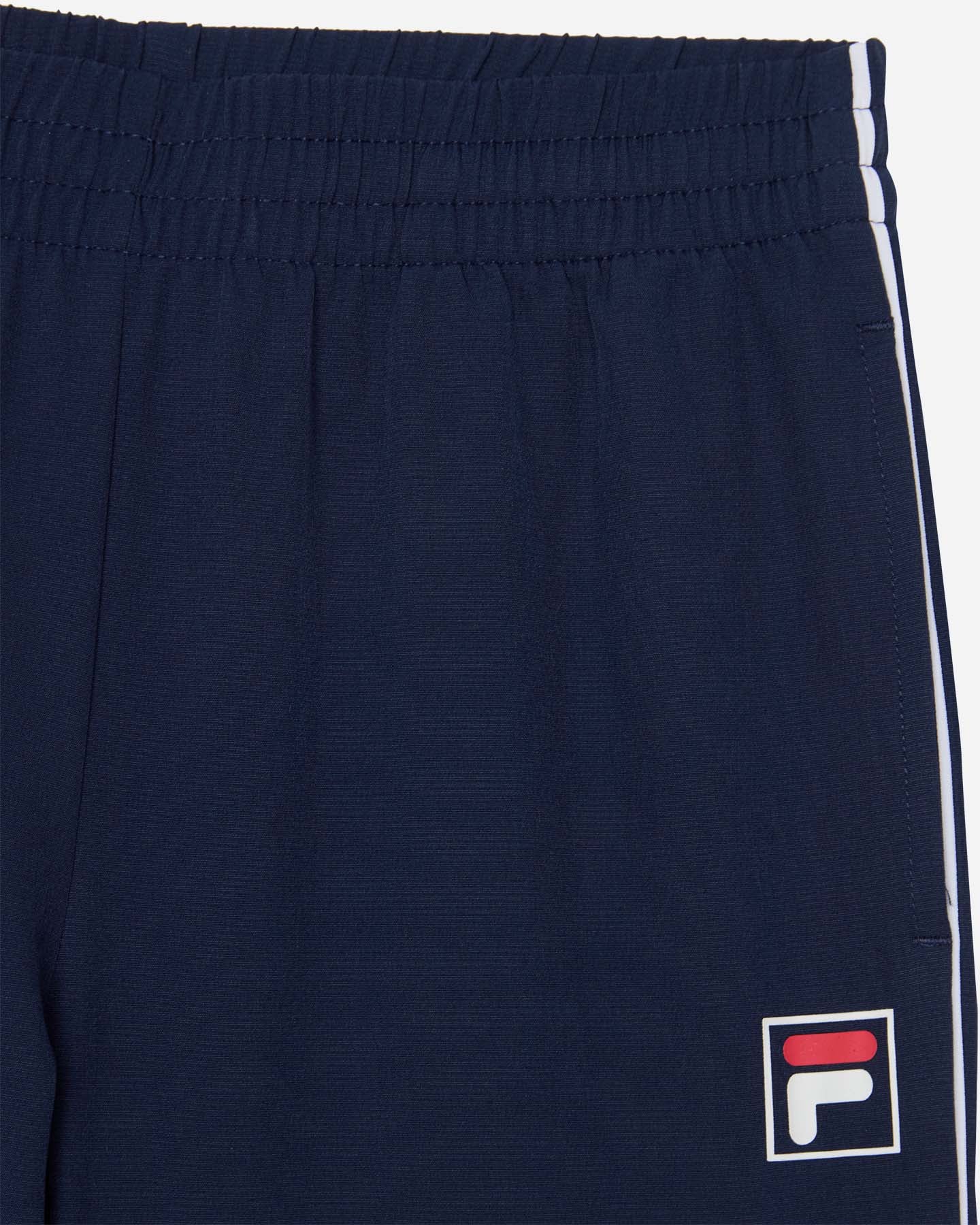 Pantalone tennis FILA COURT LINE JR - Nero - 2 | Cisalfa Sport