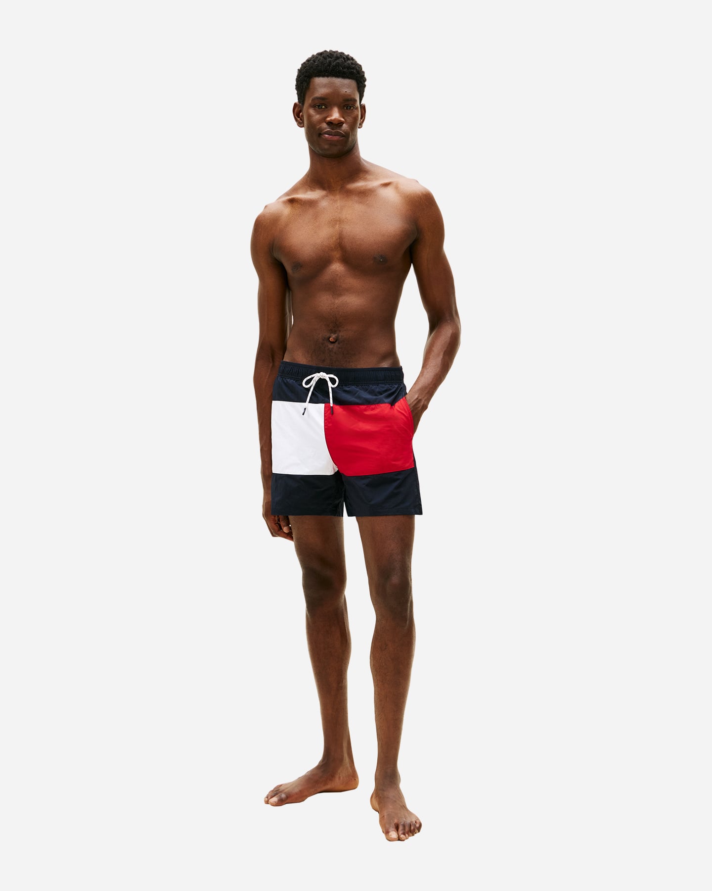 Boxer mare TOMMY HILFIGER COLOR BLOCK BIG FLAG M - Blu - 1 | Cisalfa Sport