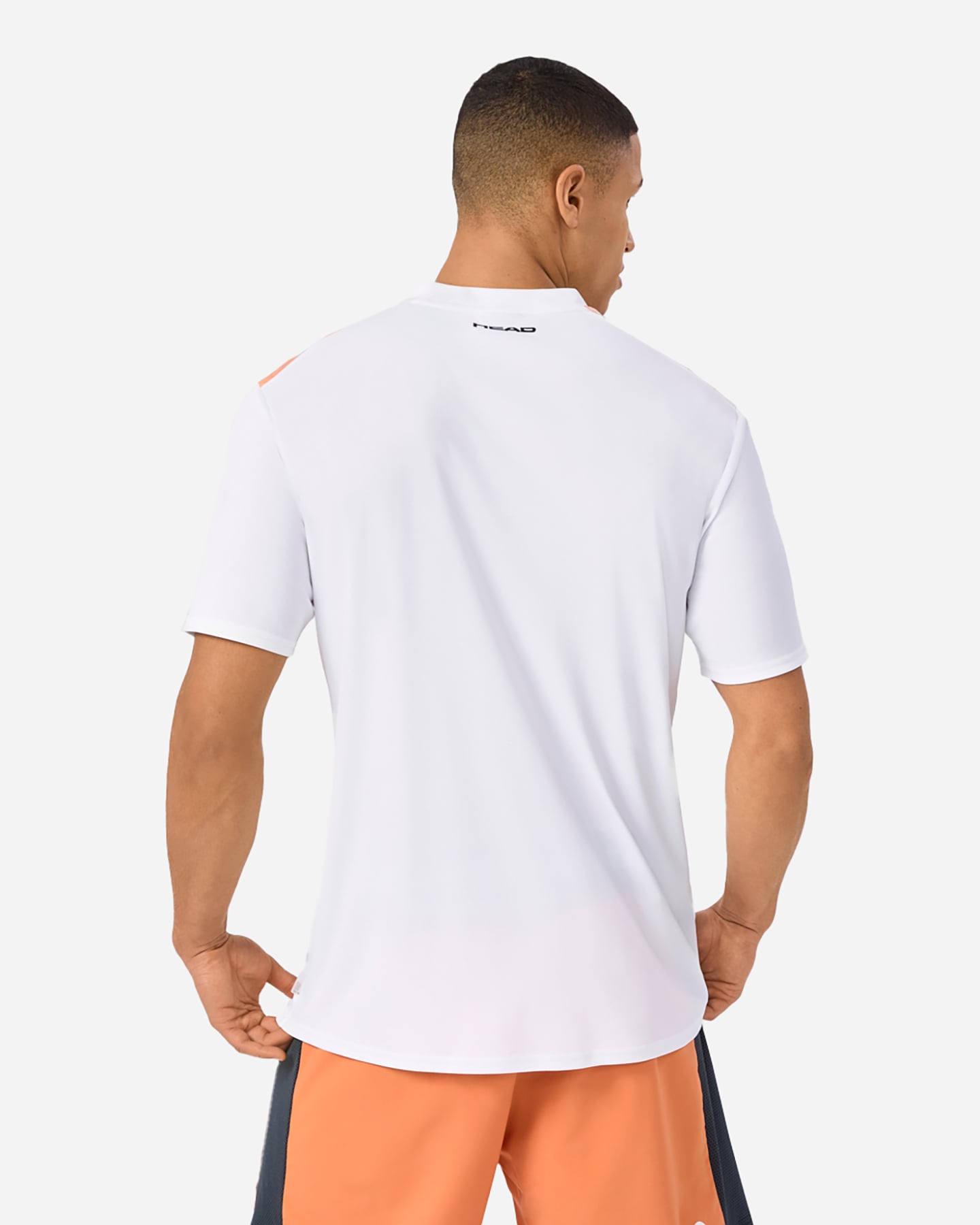 T-shirt tennis HEAD TOPSPIN M - Bianco - 3 | Cisalfa Sport