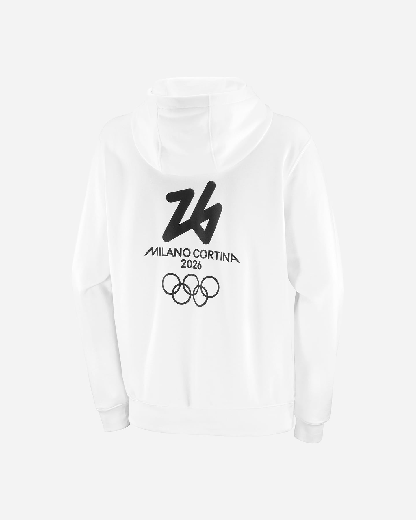 Felpa SALOMON MILANO CORTINA 2026 OLYMPIC ICON M - Bianco - 1 | Cisalfa Sport