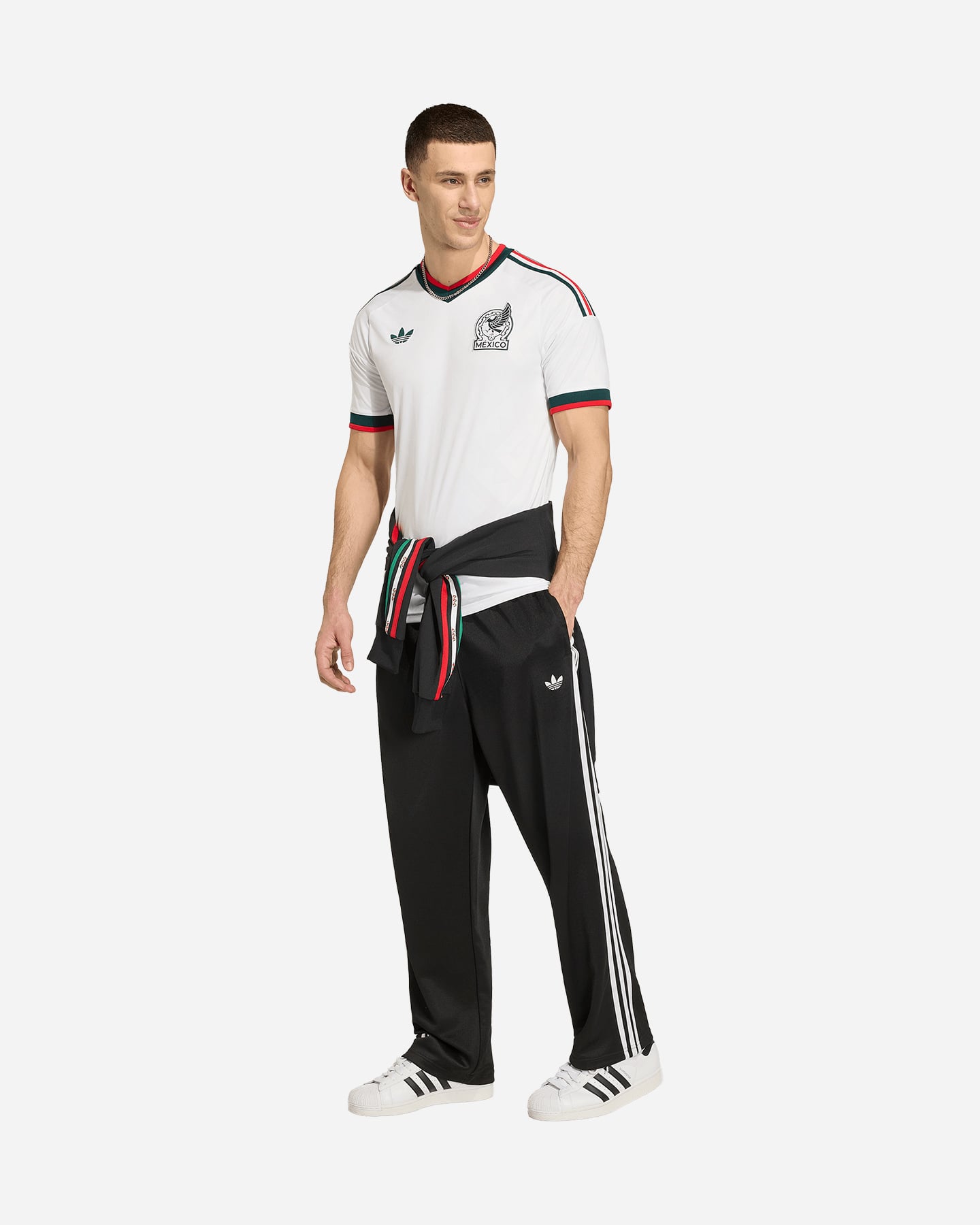 Maglia calcio ufficiale ADIDAS MESSICO 26 AWAY M - Bianco - 2 | Cisalfa Sport