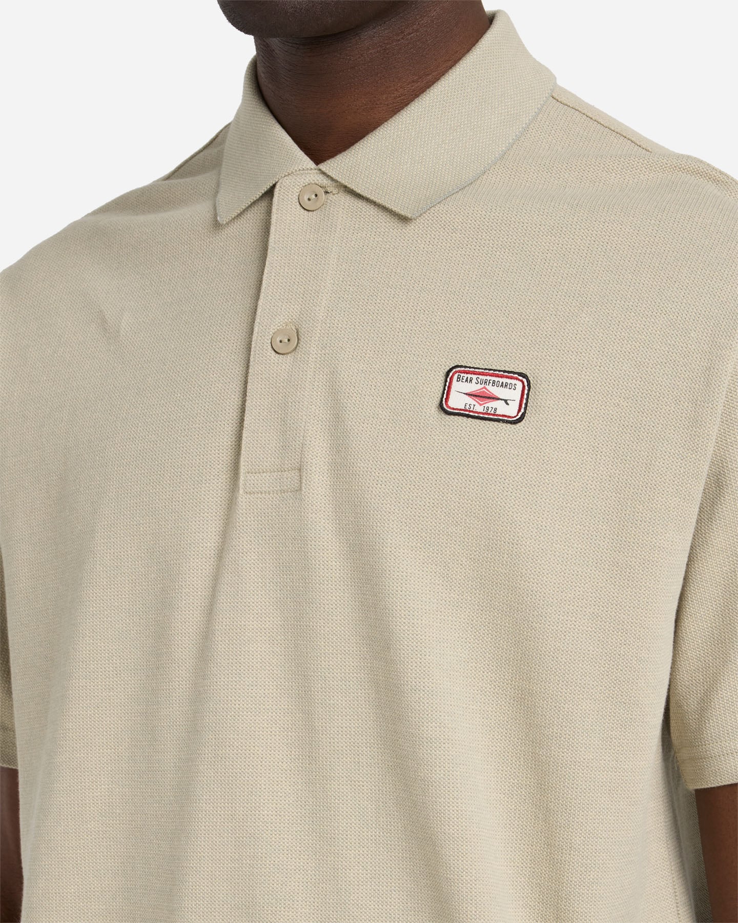 Polo BEAR WAVES AFTER WAVES M - Verde - 5 | Cisalfa Sport