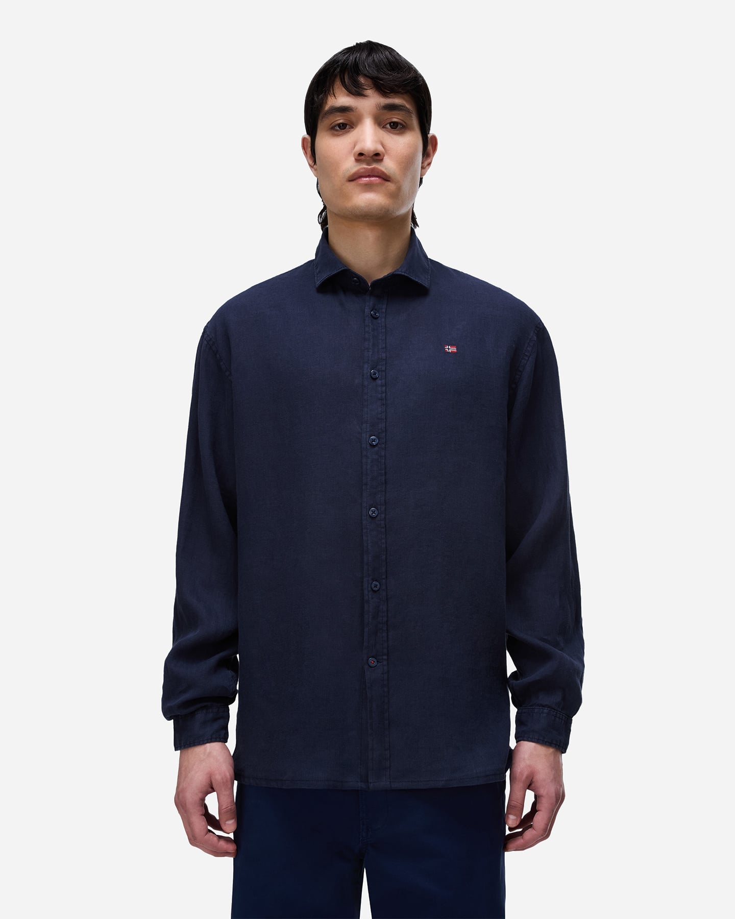 Camicia NAPAPIJRI CLASSIC M - Blu - 2 | Cisalfa Sport