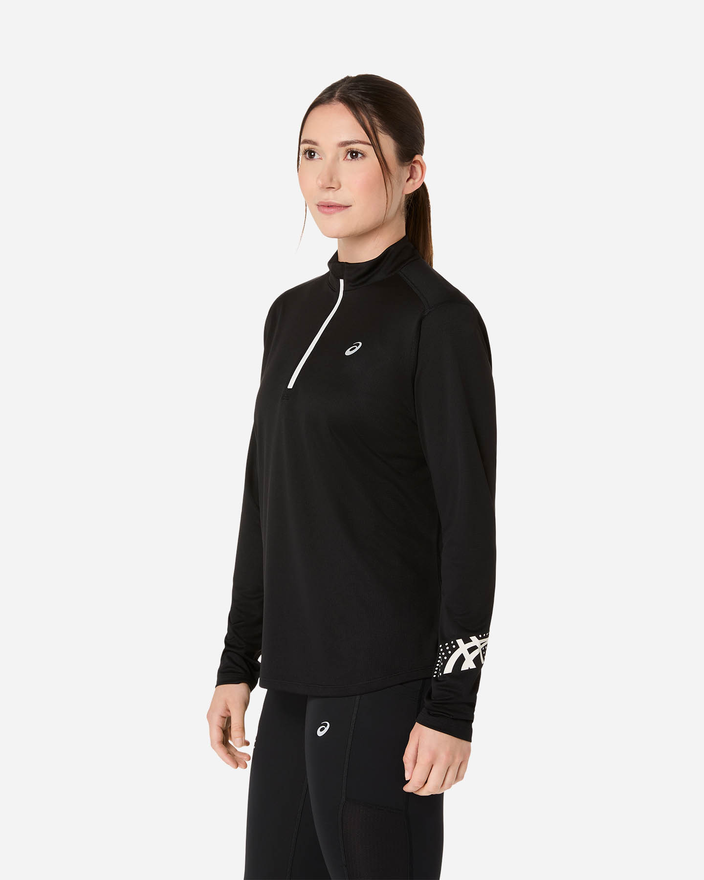 Maglia running ASICS ICON W - Nero - 2 | Cisalfa Sport