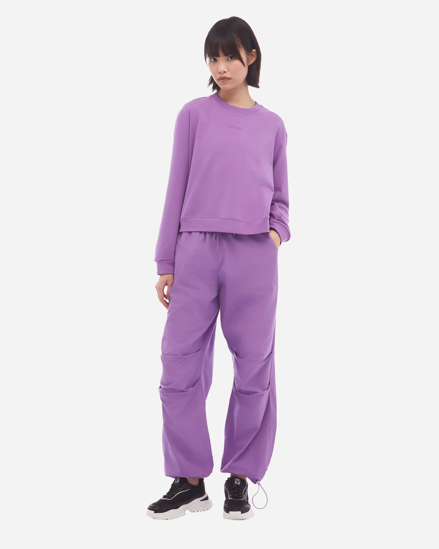 Pantalone FREDDY CARGO W - Viola - 3 | Cisalfa Sport