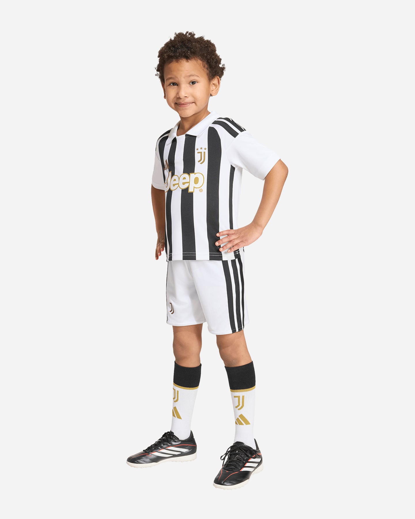 Abbigliamento calcio ufficiale ADIDAS MINIKIT JUVENTUS HOME 26-27 JR - Color mix - 4 | Cisalfa Sport